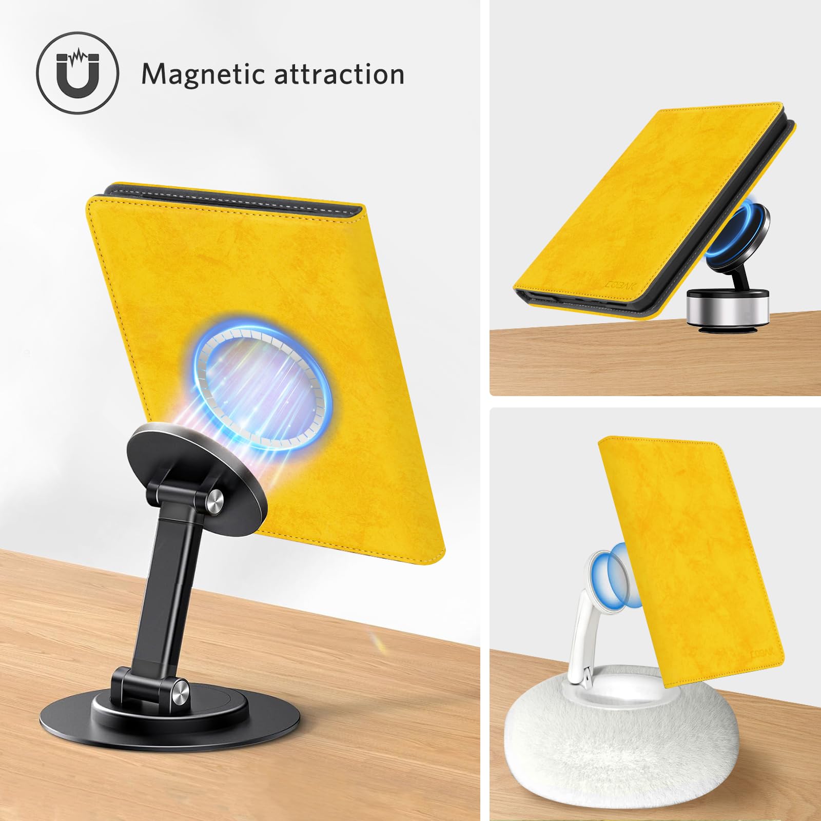 Kindle Paperwhite 12th Gen (2024 7 inch) stand#Color_Bright Yellow
