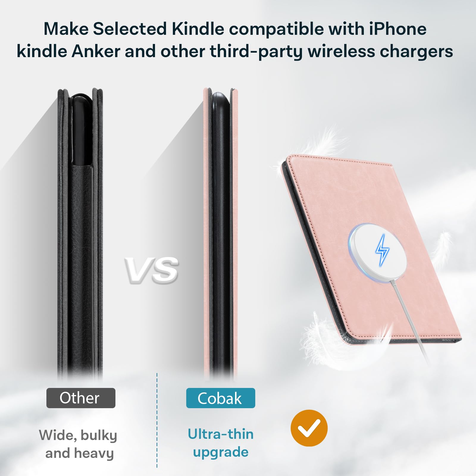 Kindle Paperwhite 12th Gen (2024 7 inch) stand#Color_R64 Pink