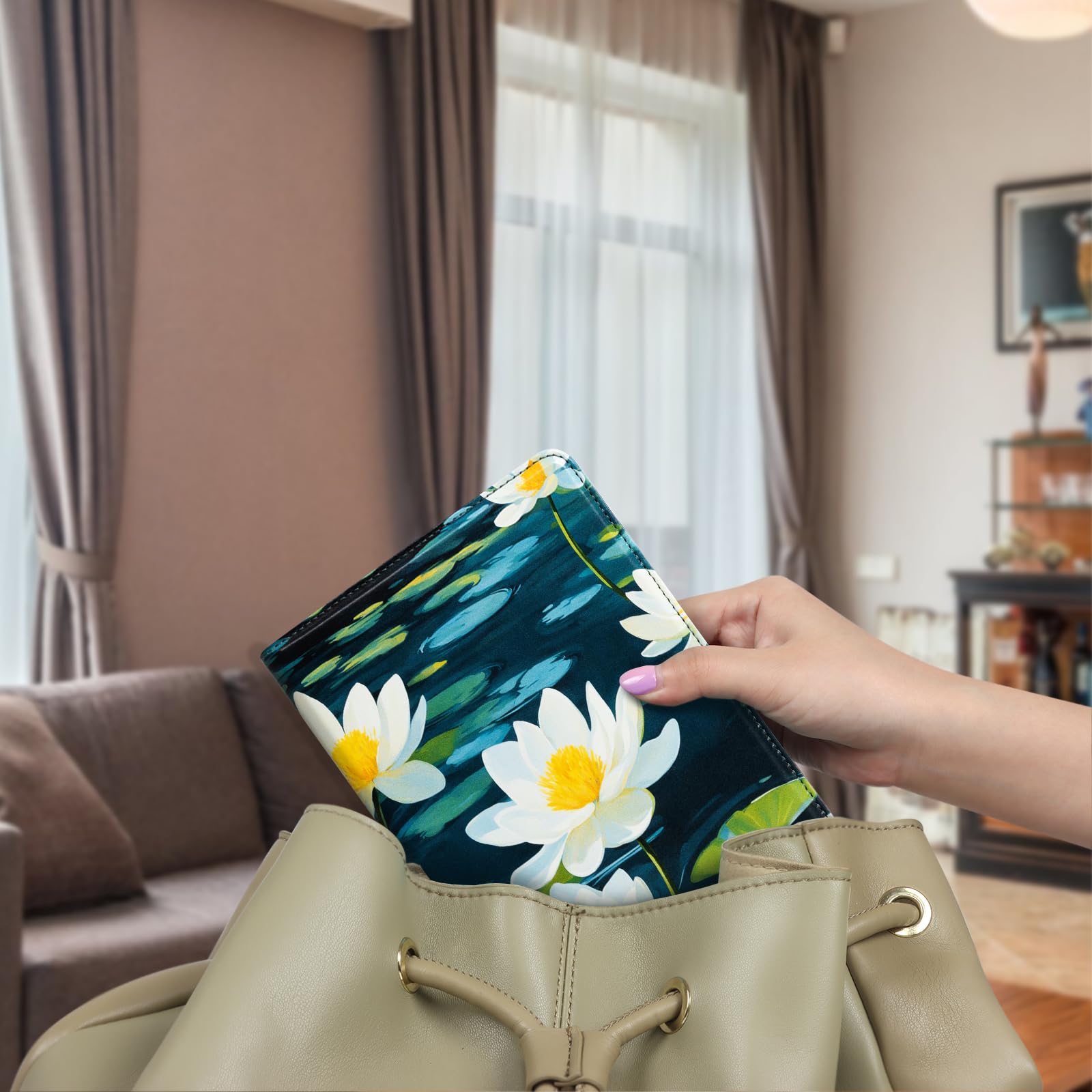Kindle Paperwhite 12th Gen (2024 7 inch) stand-prints#Color_Dark Green Floral