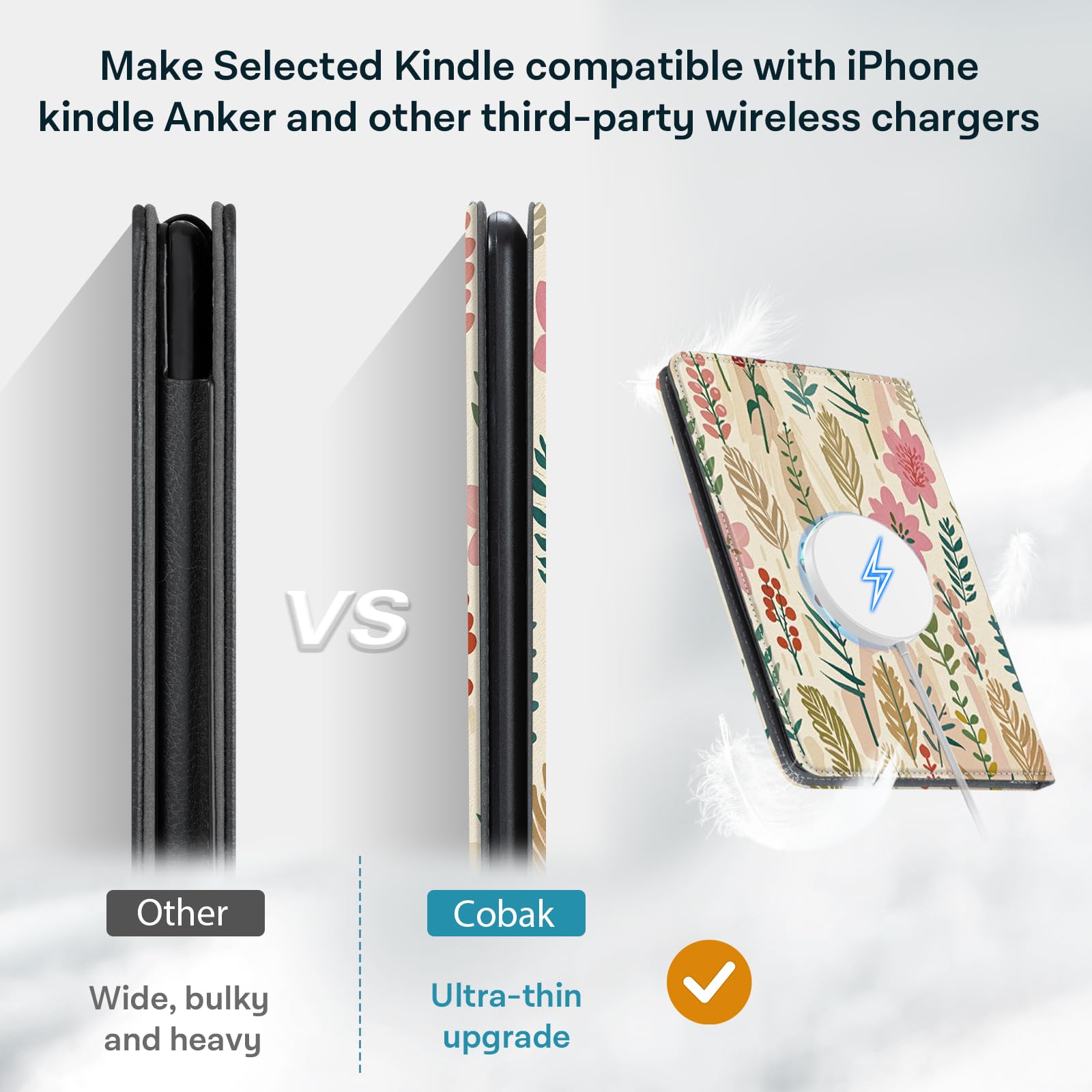 Kindle Paperwhite 12th Gen (2024 7 inch) stand-prints#Color_Light Green