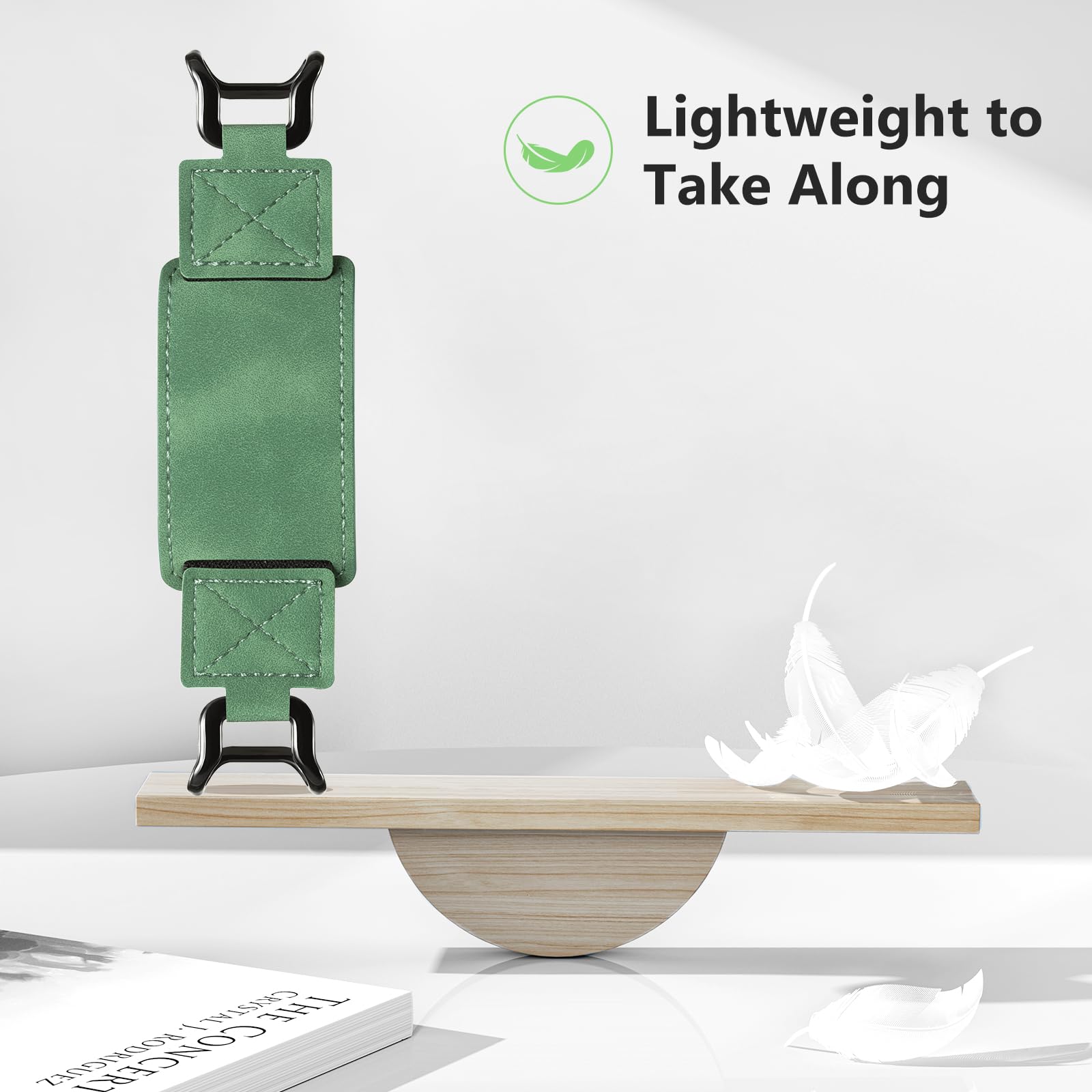 E-Book Tablet 6–7.5 inch Secure Hand Strap#Color_Emerald Green