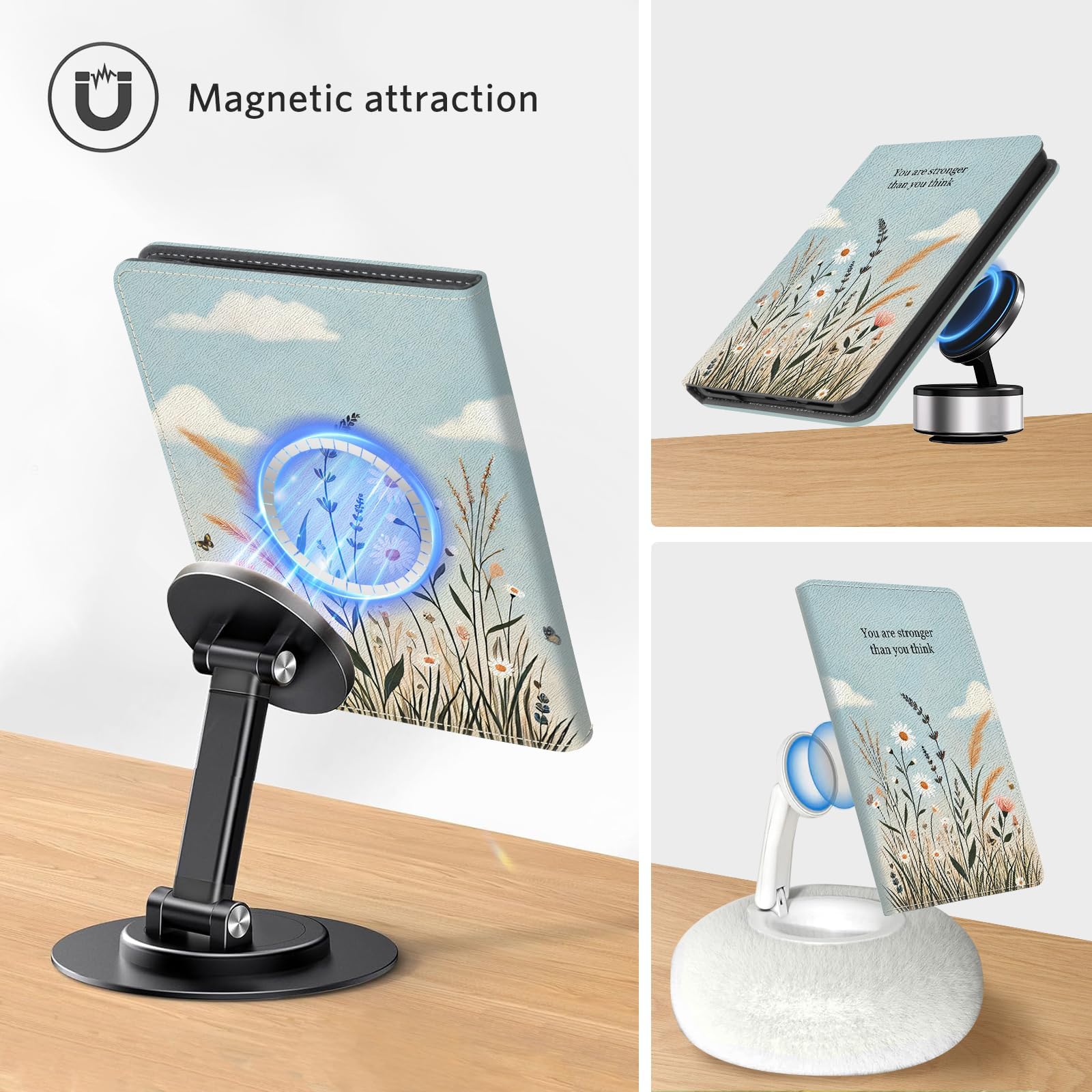 Kindle Paperwhite 12th Gen (2024 7 inch) stand-prints#Color_Sky Blue