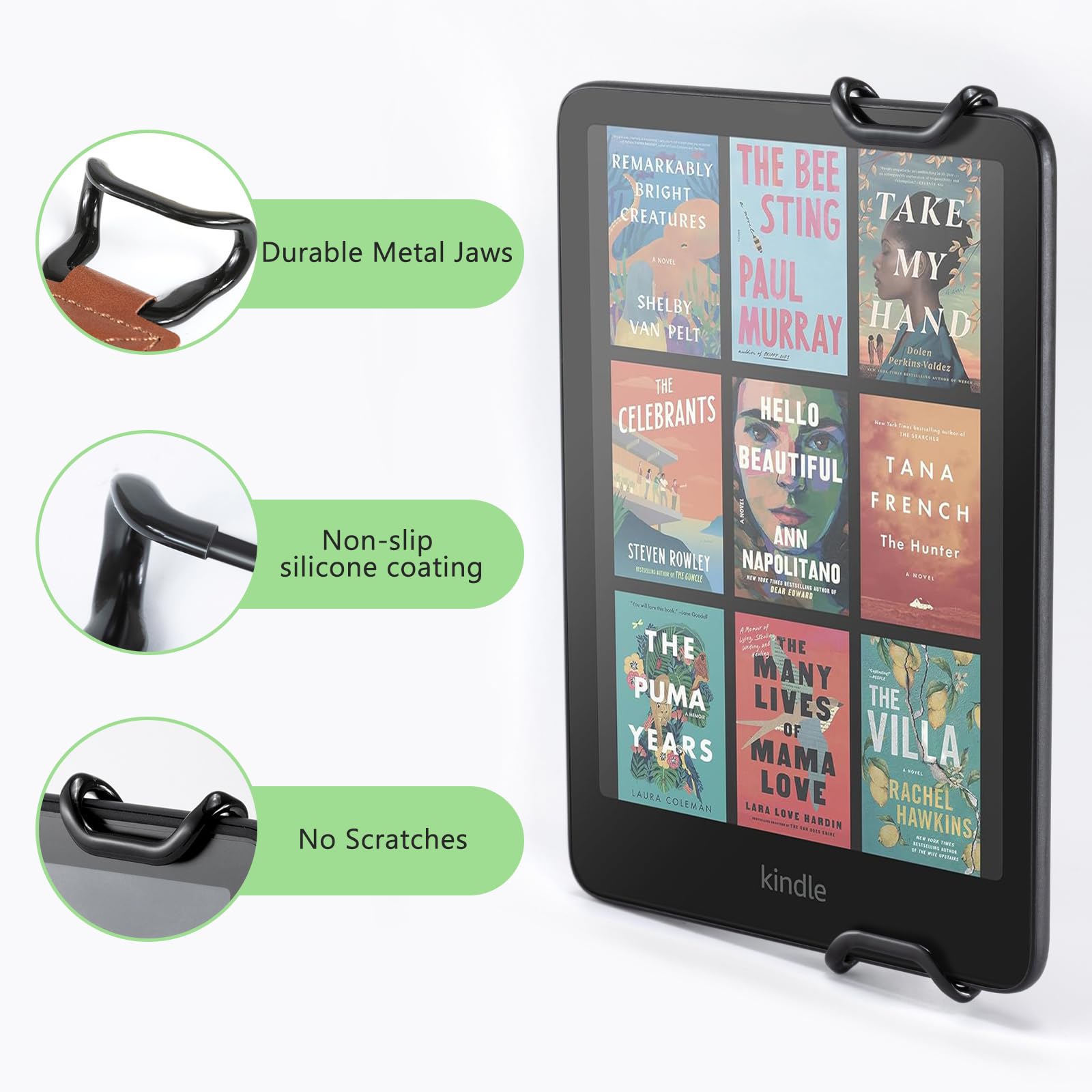 E-Book Tablet 6–7.5 inch Secure Hand Strap#Color_Dark Brown