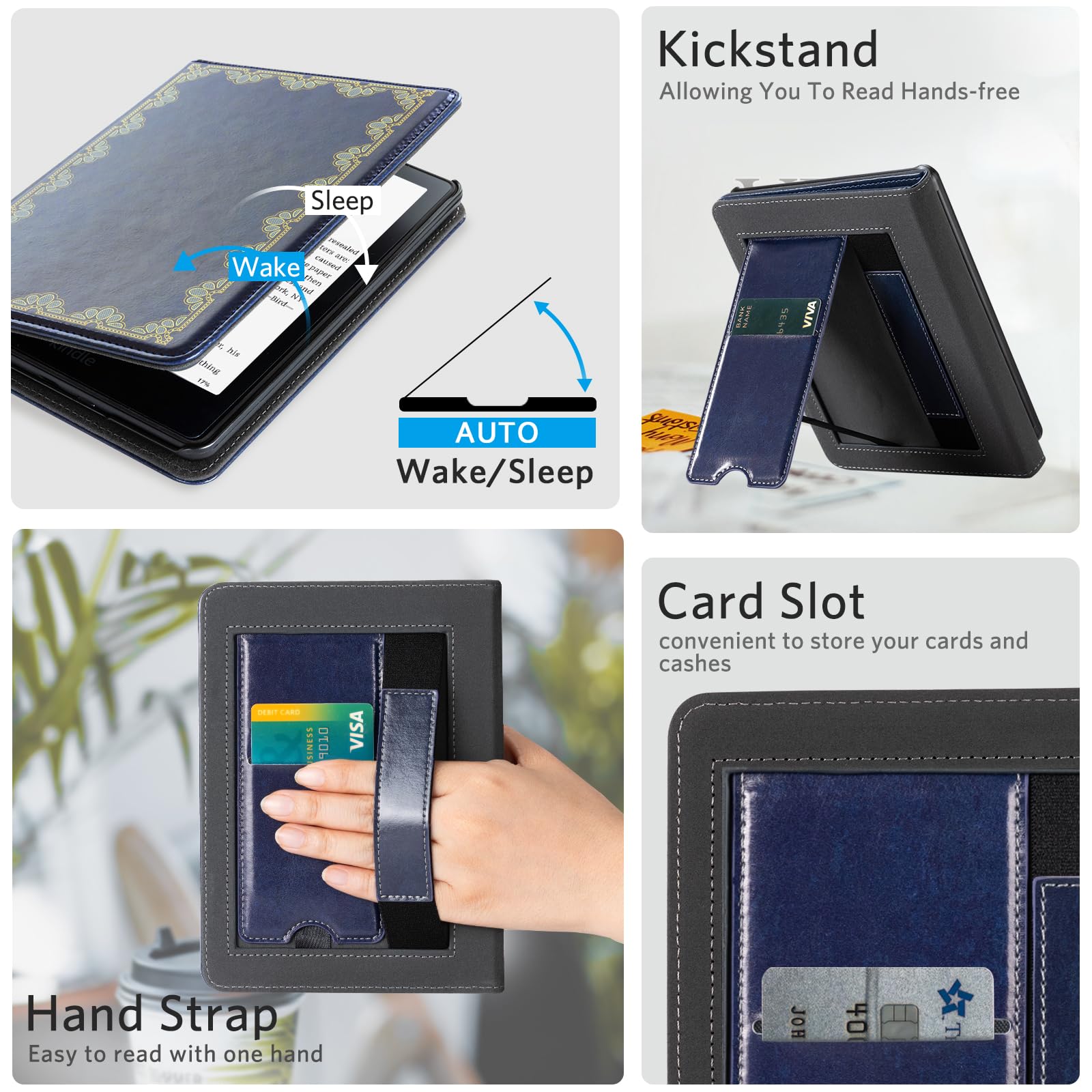 Kindle Paperwhite 12th Gen (2024 7 inch) stand-prints#Color_Dark Blue Notes