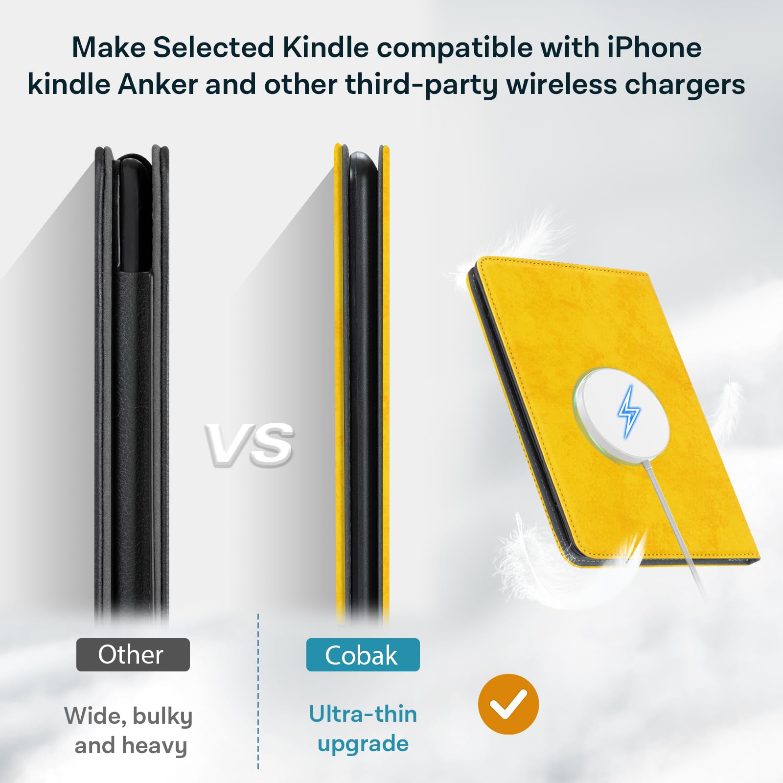Kindle Paperwhite 12th Gen (2024 7 inch) stand#Color_Bright Yellow