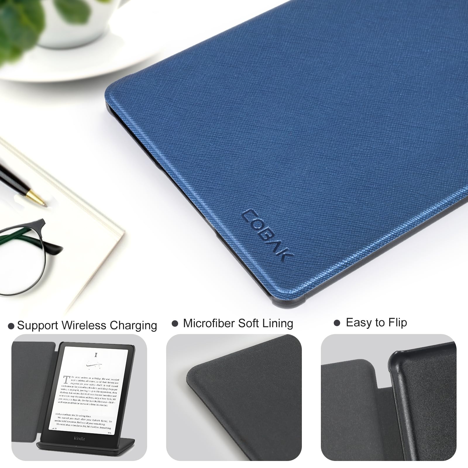 Kindle Paperwhite 12th Gen (2024 7 inch) Basic#Color_Dark Blue
