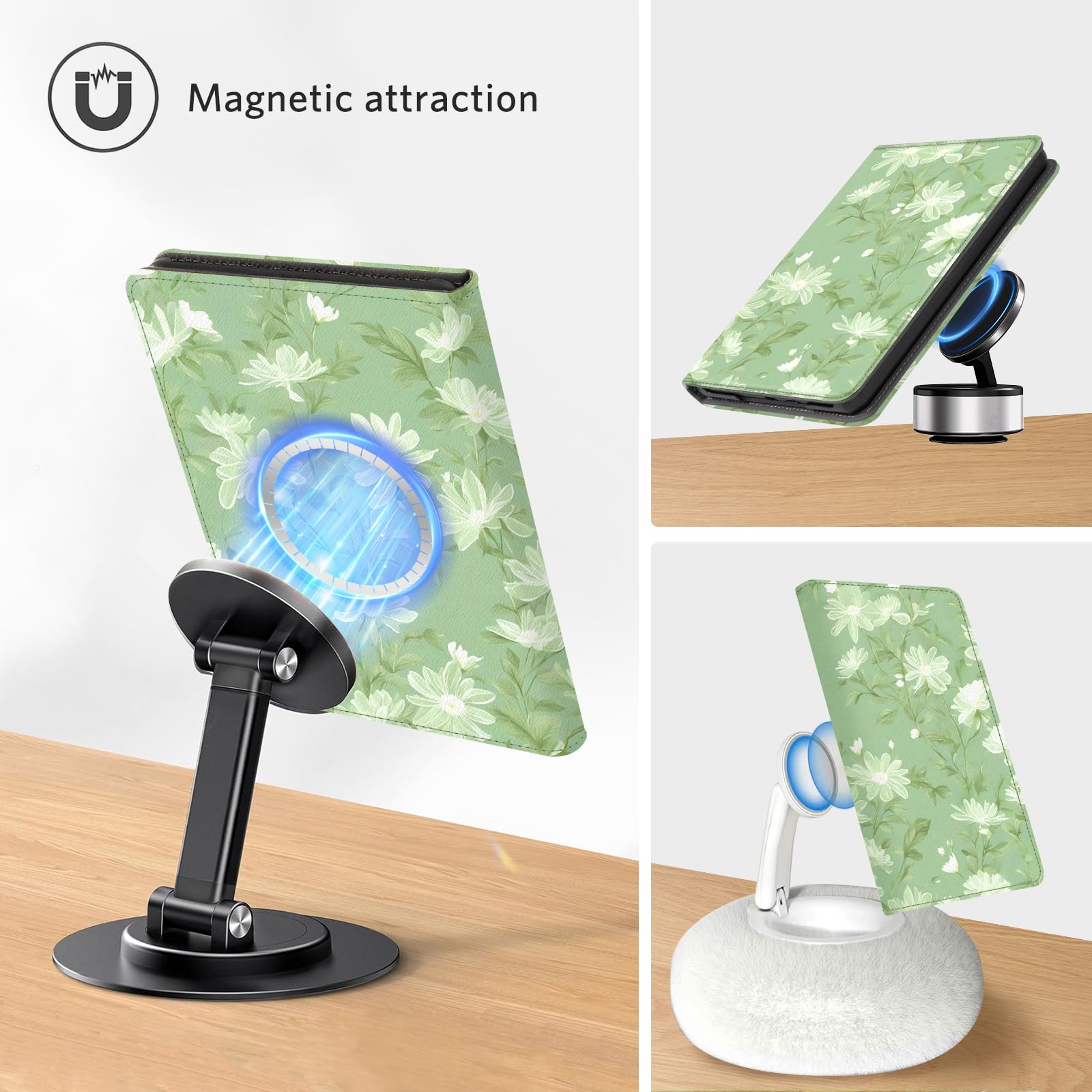 Kindle Paperwhite 12th Gen (2024 7 inch) stand-prints#Color_Matcha