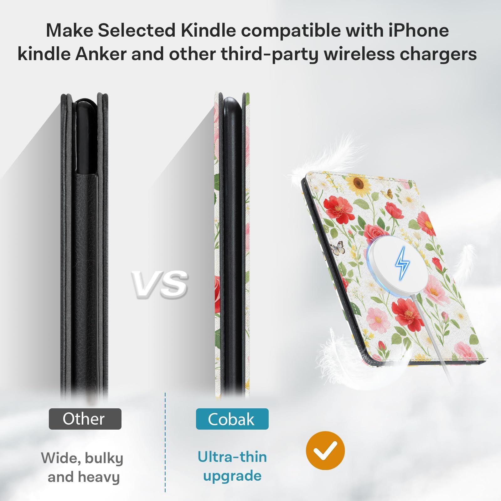 Kindle Paperwhite 12th Gen (2024 7 inch) stand-prints#Color_Eden Pink
