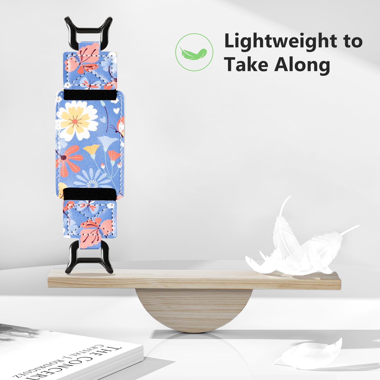 E-Book Tablet 6–7.5 inch Secure Hand Strap–Multiple Prints#Color_Cheerful Garden