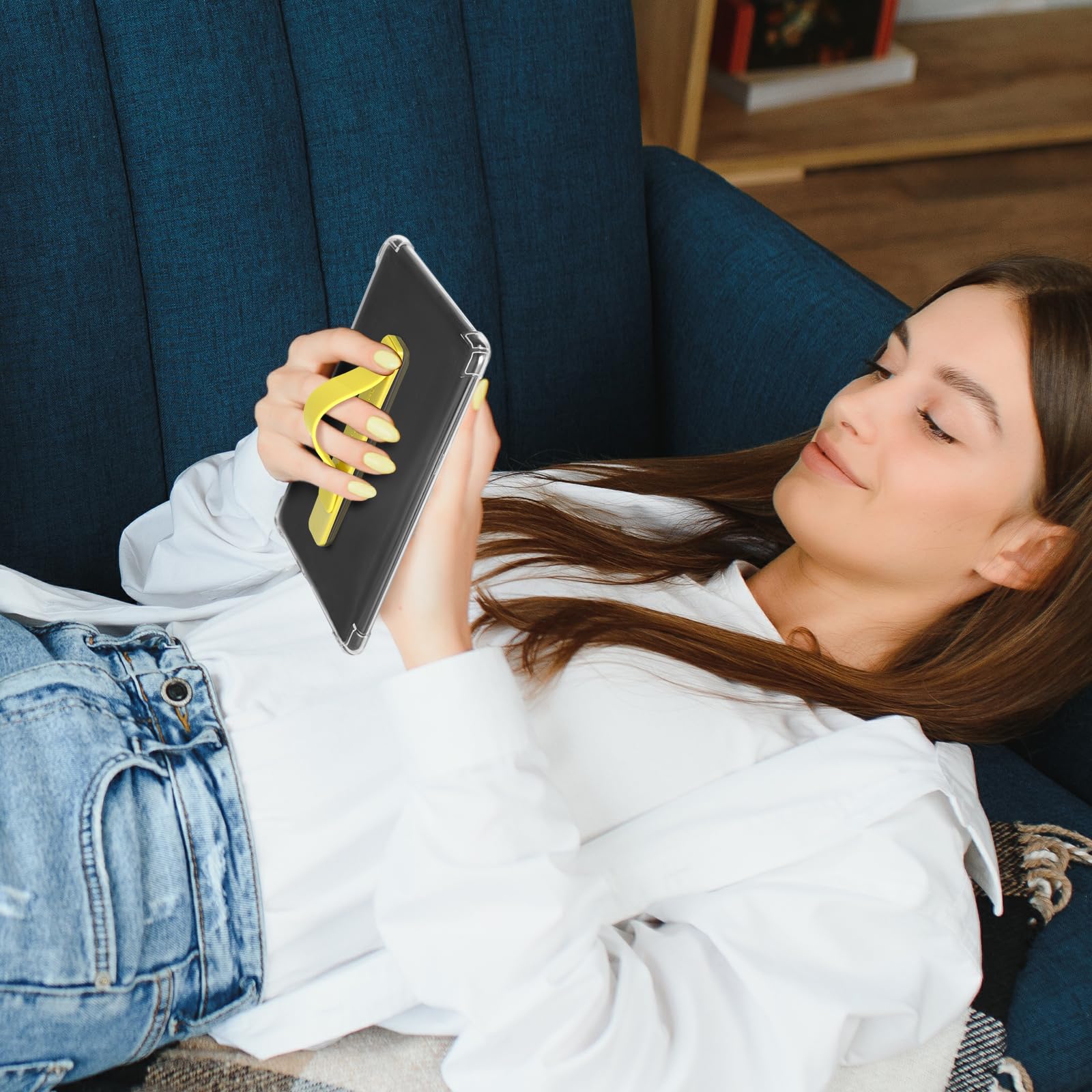 Hand Strap Holder for Kindle & Tablets#Color_Yellow