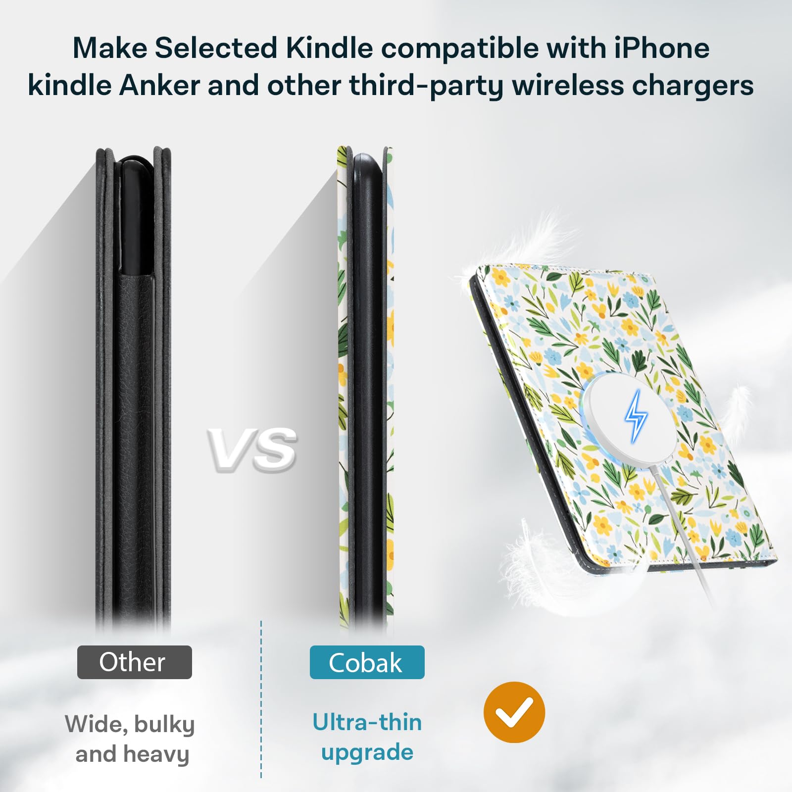 Eden Orange Jasmine 7 Inch Kindle Paperwhite Stand Case