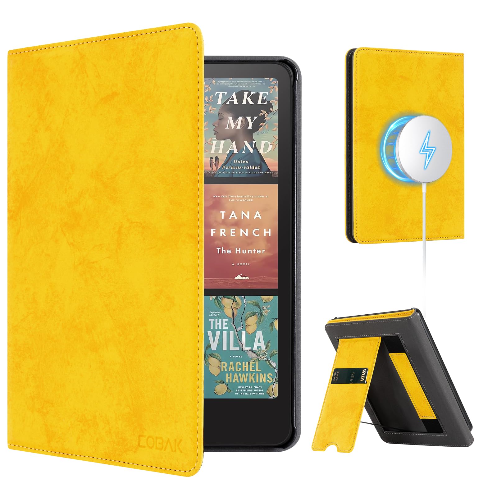 Kindle Paperwhite 12th Gen (2024 7 inch) stand#Color_Bright Yellow