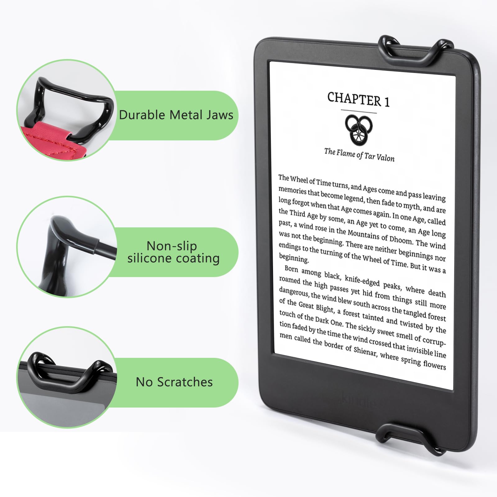 E-Book Tablet 6–7.5 inch Secure Hand Strap#Color_Raspberry