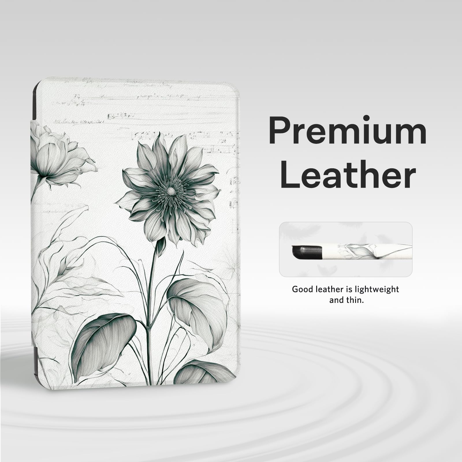 Kindle Paperwhite 12th Gen (2024 7 inch) Grip Case#Color_Ink