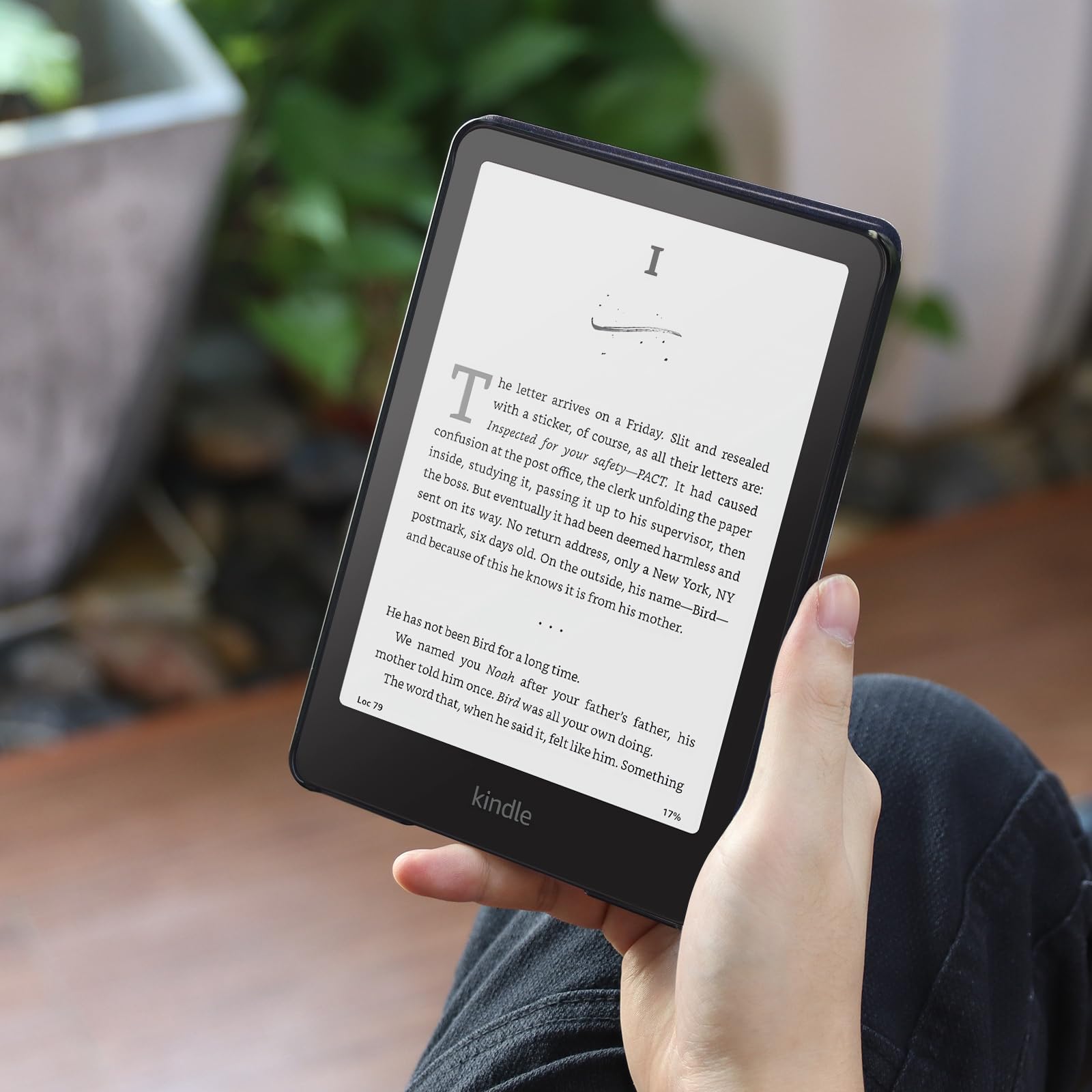 Kindle Paperwhite 12th Gen (2024 7 inch) Magnetic Case#Color_Dark Blue Notes