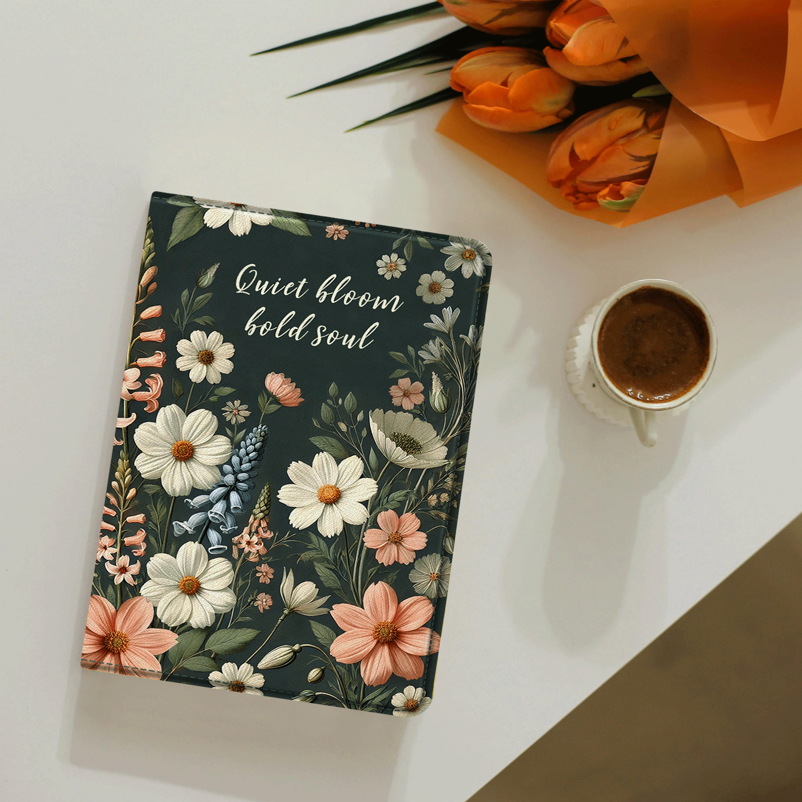Eden Quiet Bloom Kindle Paperwhite 7 inch Case With Stand
