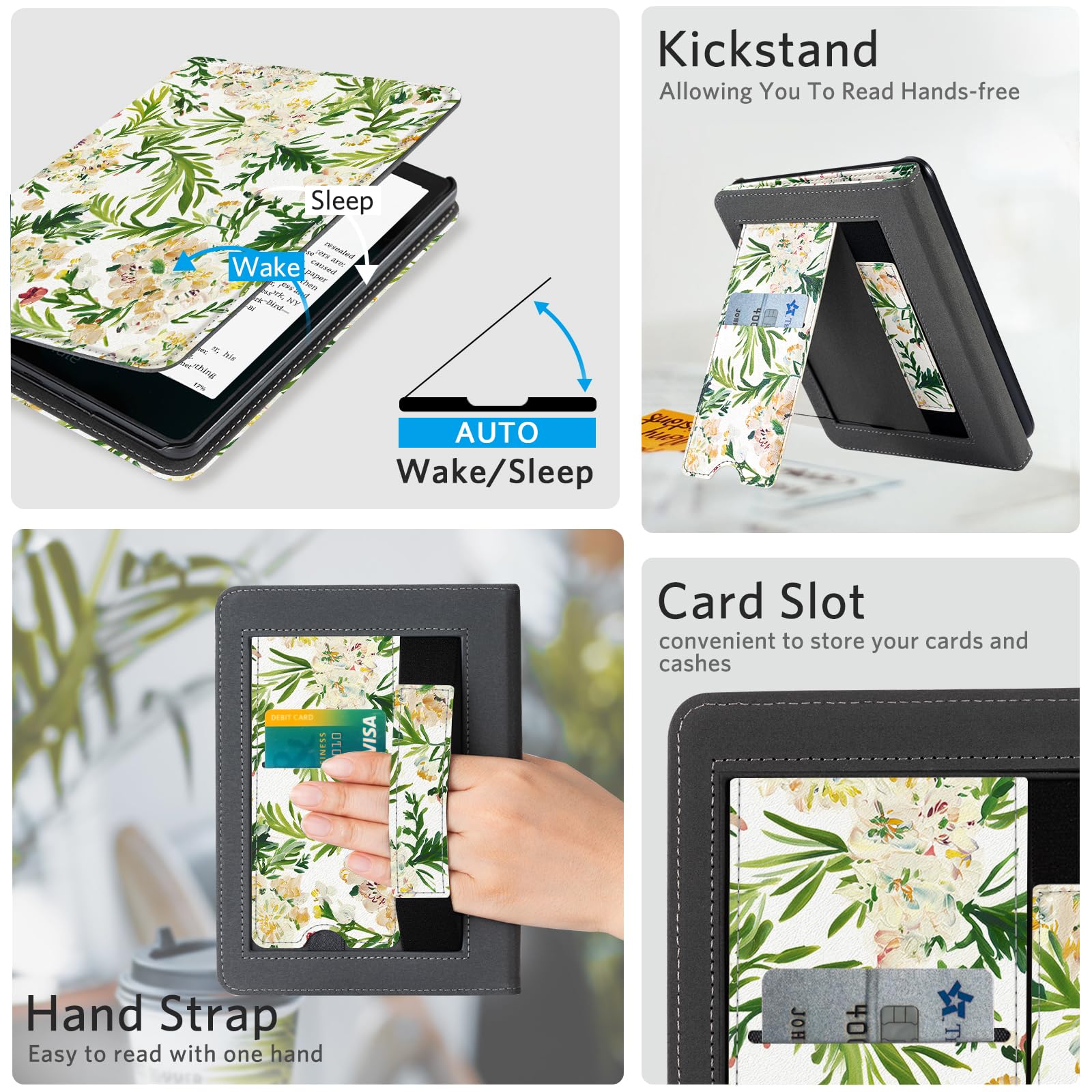 Kindle Paperwhite 12th Gen (2024 7 inch) stand-prints#Color_Mountain Blooming
