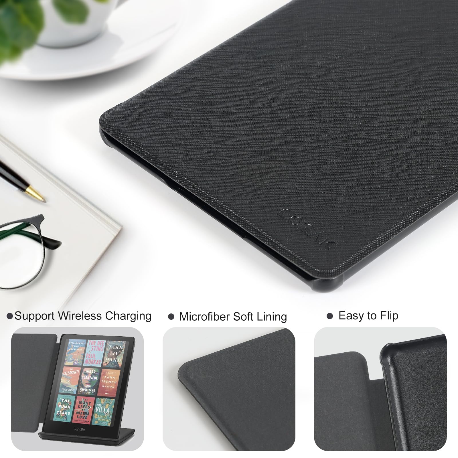 Kindle Paperwhite 12th Gen (2024 7 inch) Basic#Color_Black