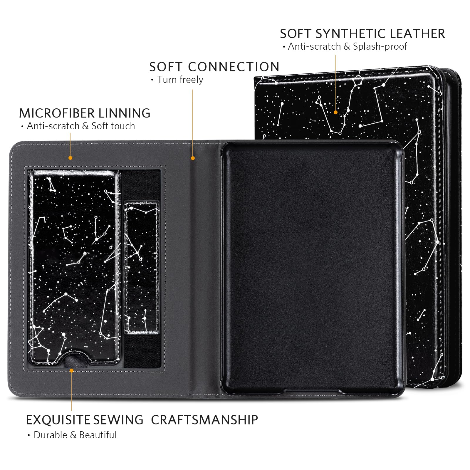 senyu constellation 6 inch kindle paperwhite stand Case