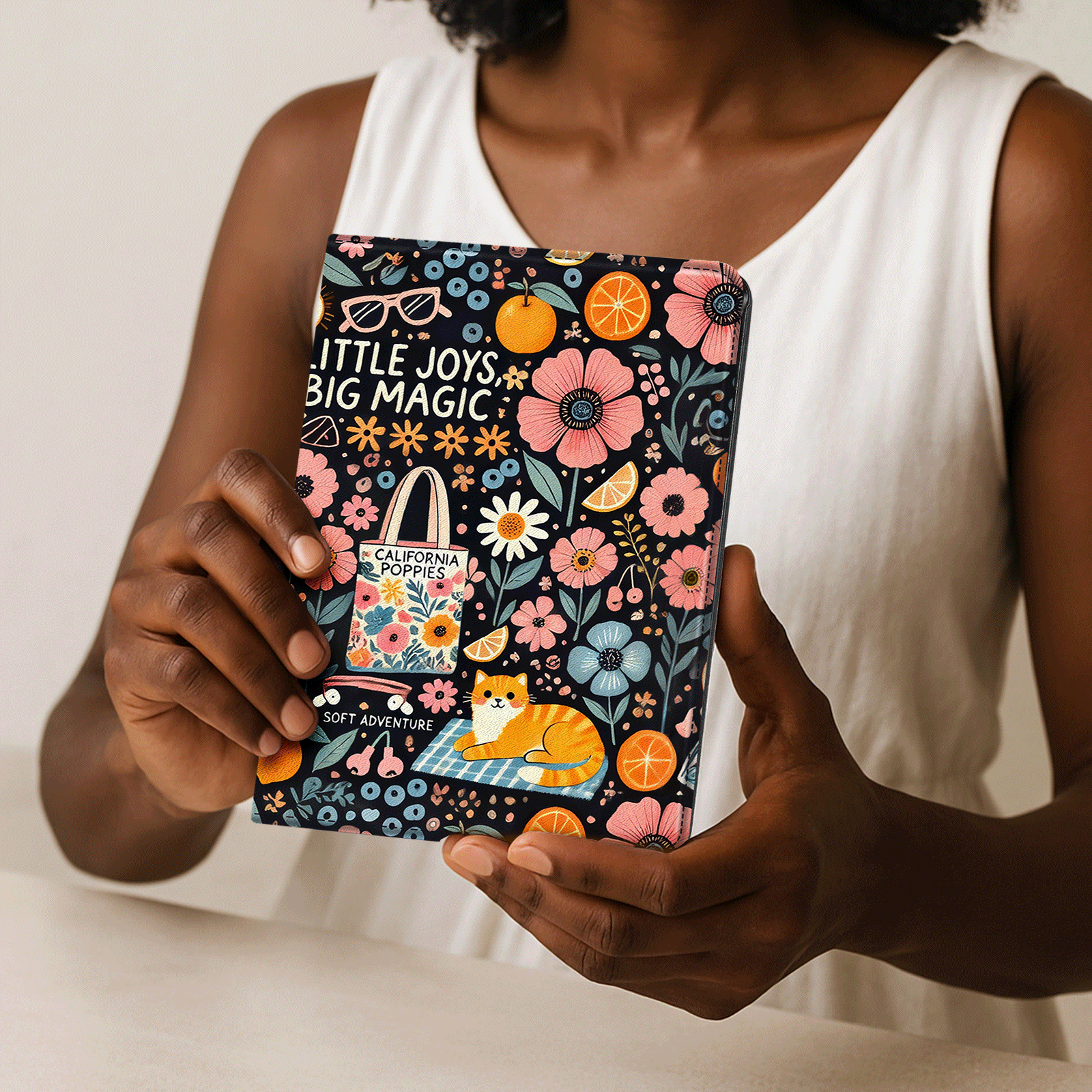 Eden Little Joys Kindle Paperwhite 7 inch Case With Stand