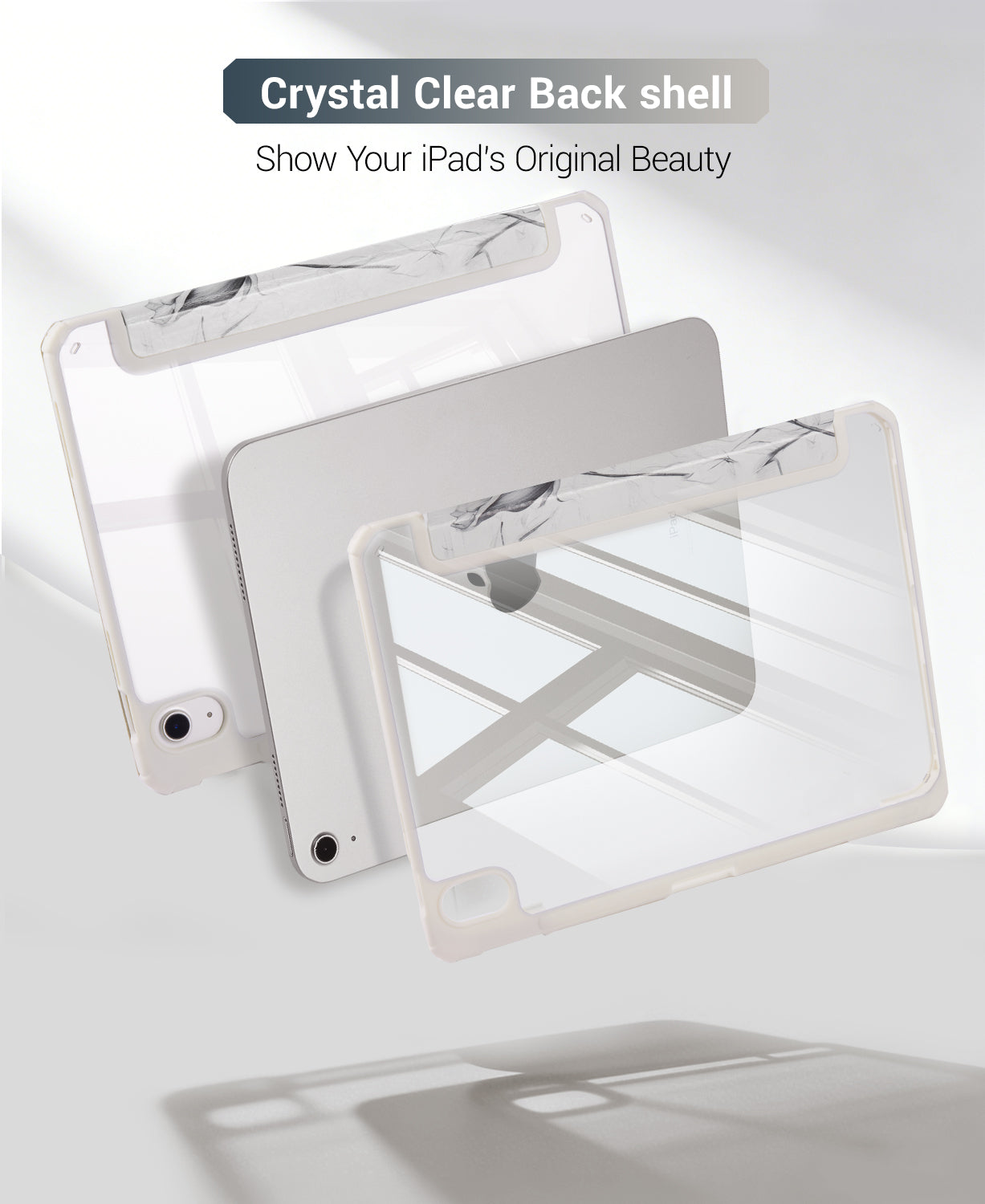 iPad 11th Gen (10th Compatible) Case With Y-Fold Magnetic Stand#Color_Sunflower