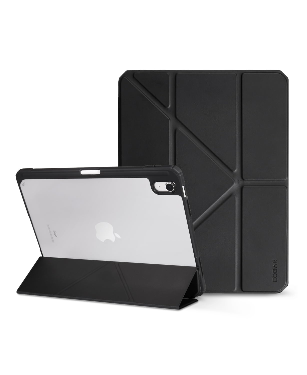 iPad 11th Gen (A16) 11" (2025) & 10th Gen 10.9" (2022) Case With Magnetic Stand#Color_Black