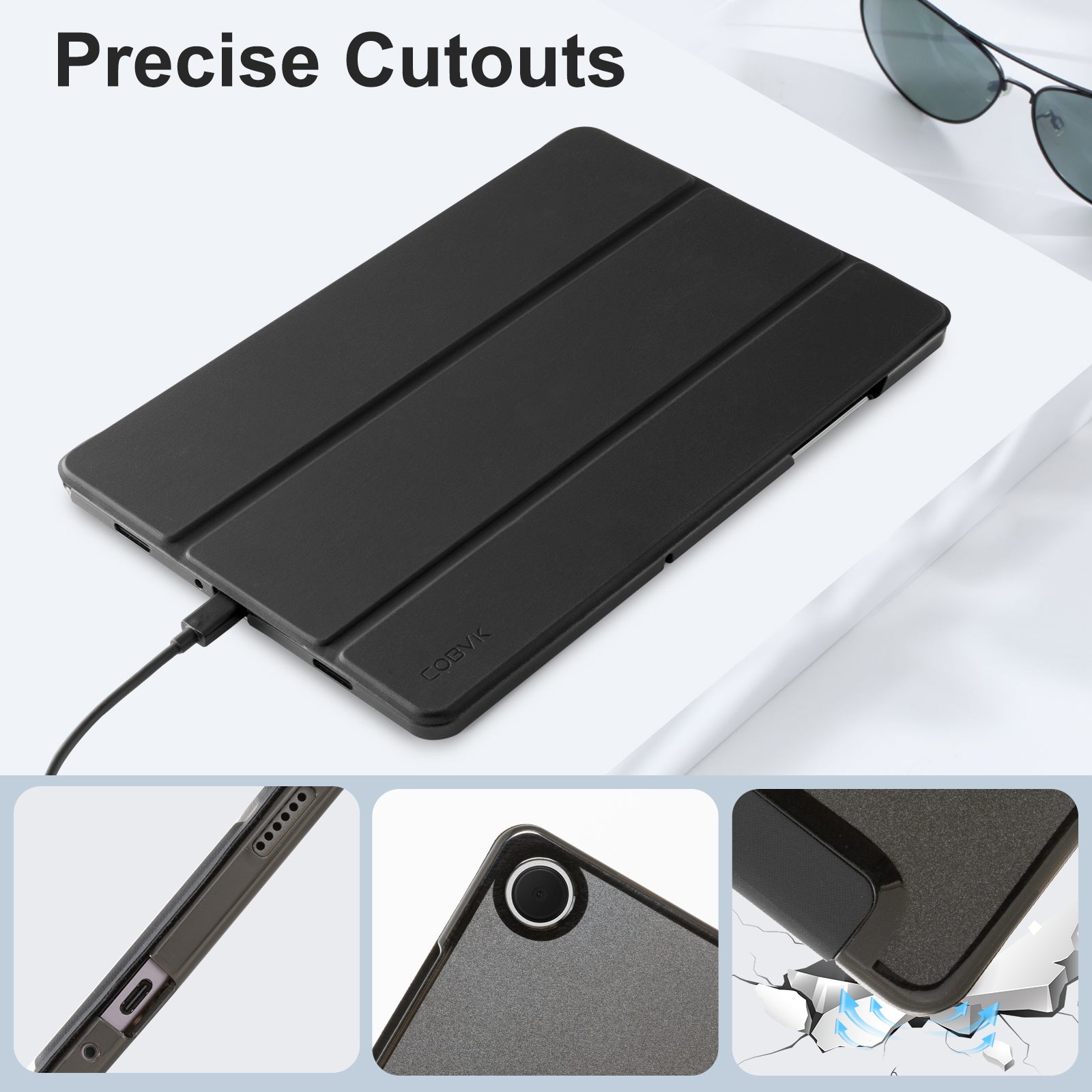 CoBak Premium Leather Case for Galaxy Tab A11+