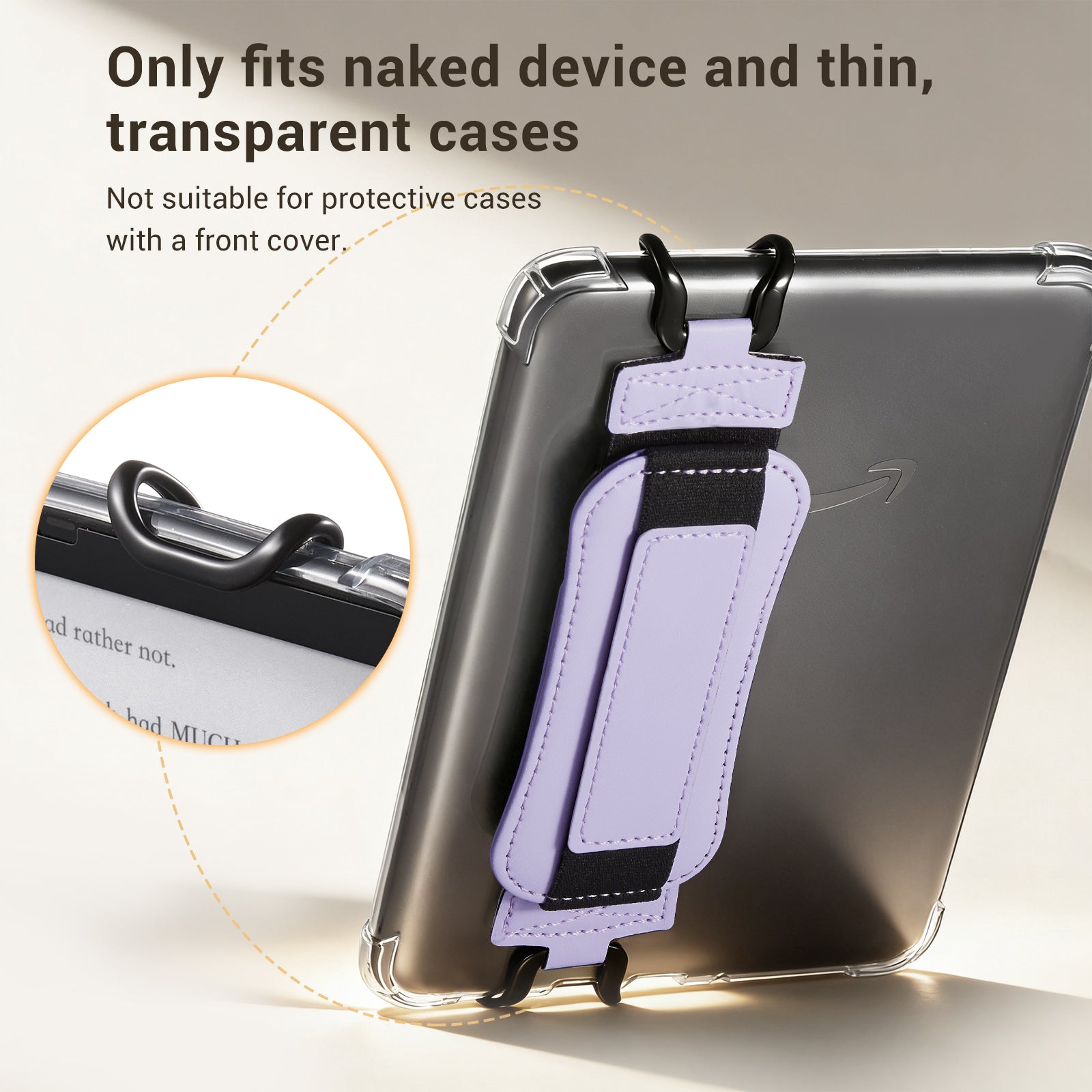 Rotating Hand Strap for 6–7" E-Readers & Tablets