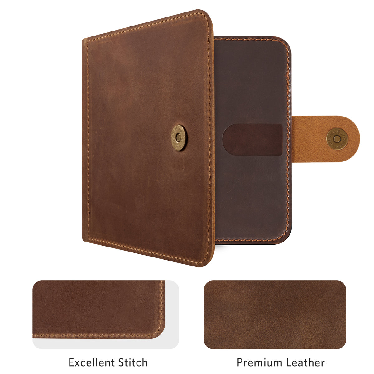 Car Registration & Insurance Holder with Magnetic Closure