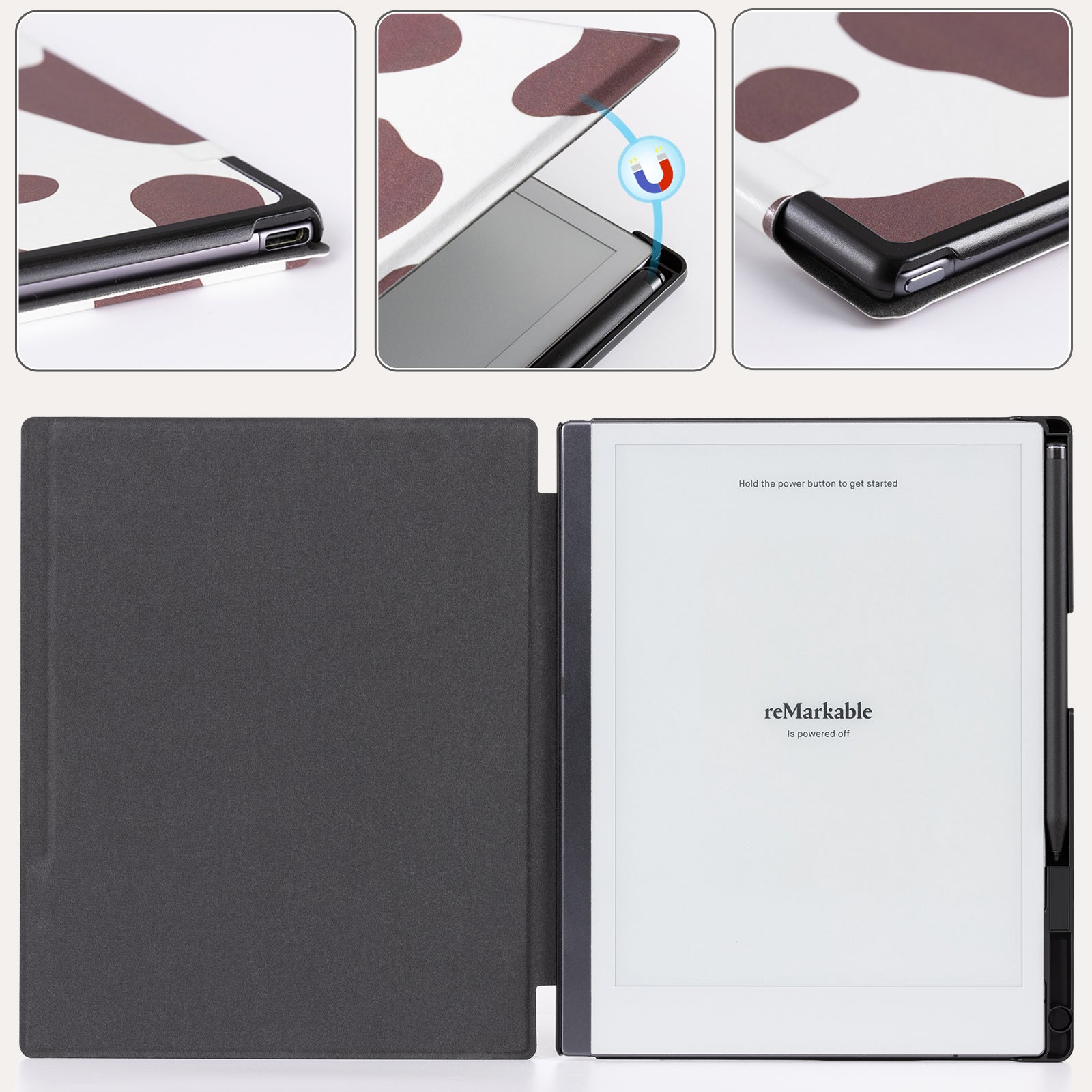 EGO Z_Brown Cow reMarkable 2 Basic#Color_Brown Cow