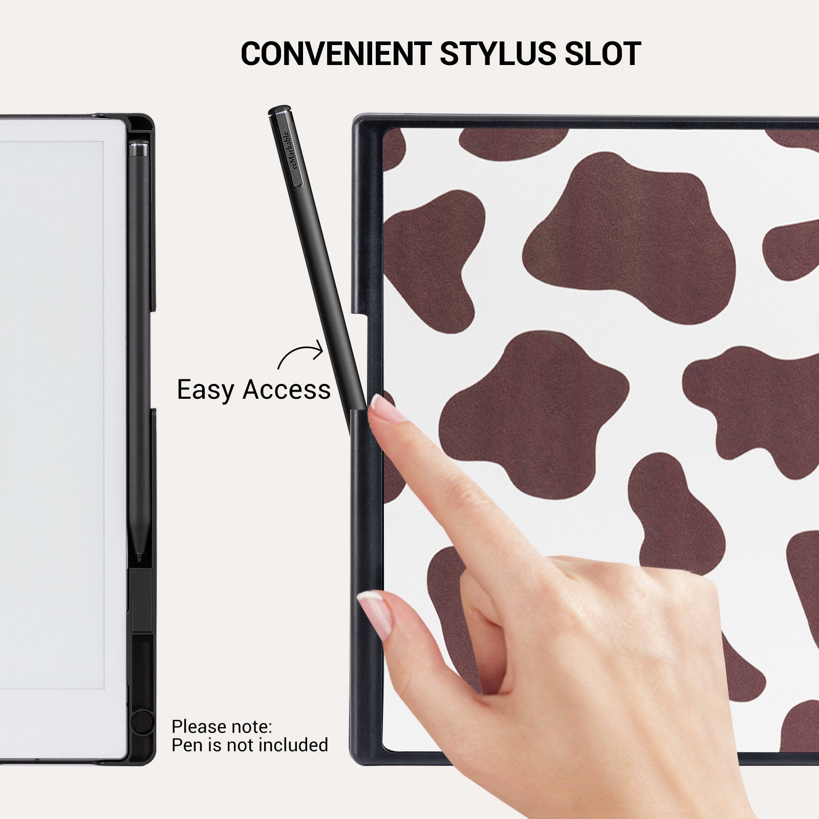 EGO Z_Brown Cow reMarkable 2 Basic#Color_Brown Cow