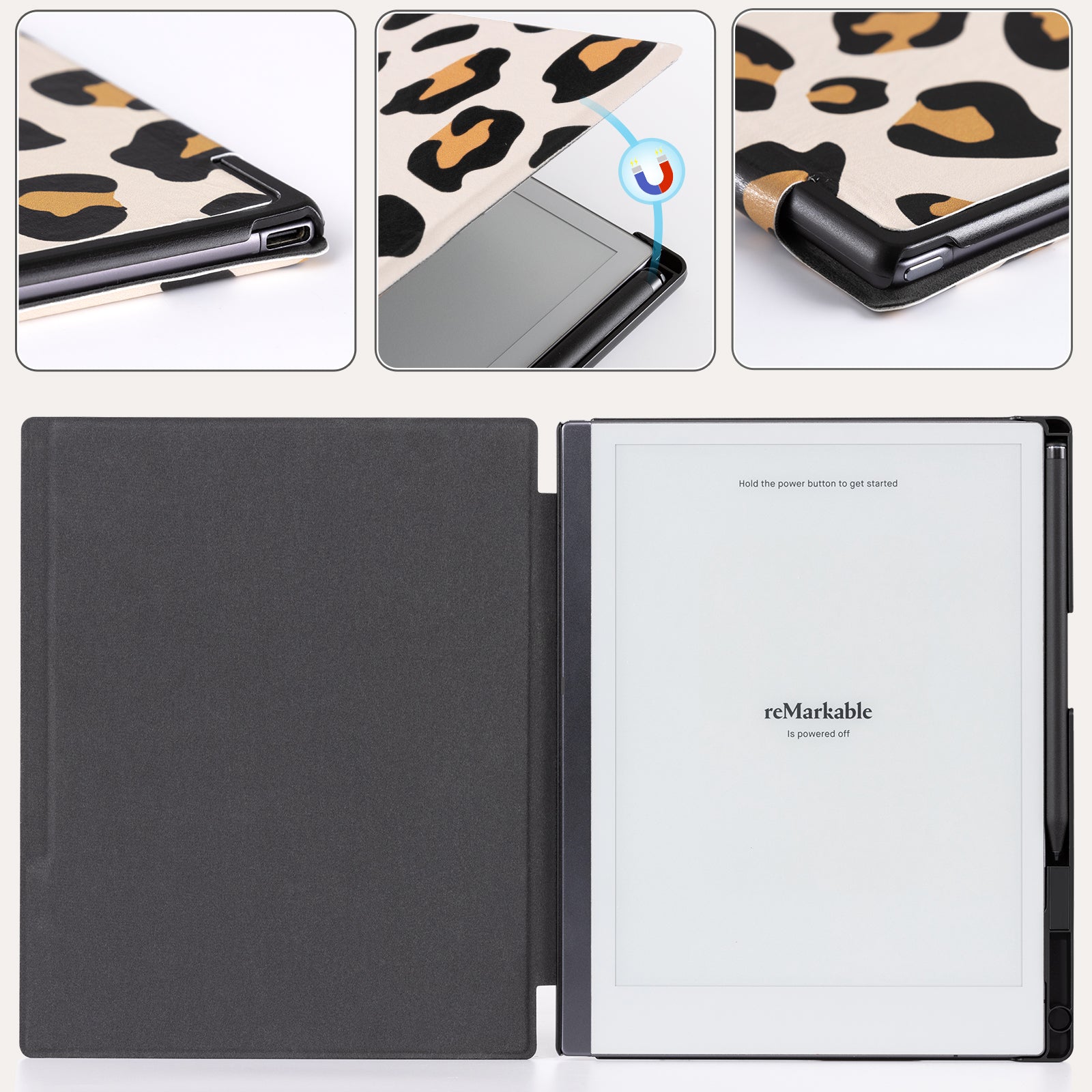 EGO Z _Brown Leopard reMarkable 2 Basic#Color_Brown