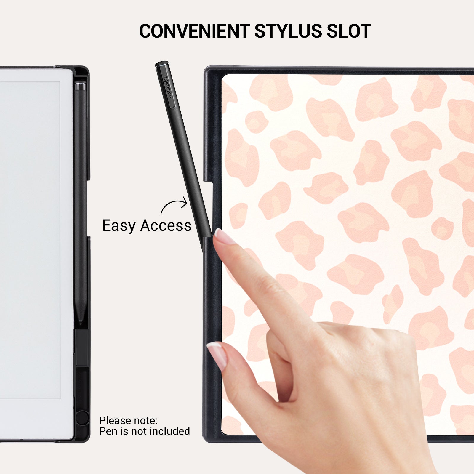 EGO Z _Pink Leopard reMarkable 2 Basic#Color_Pink