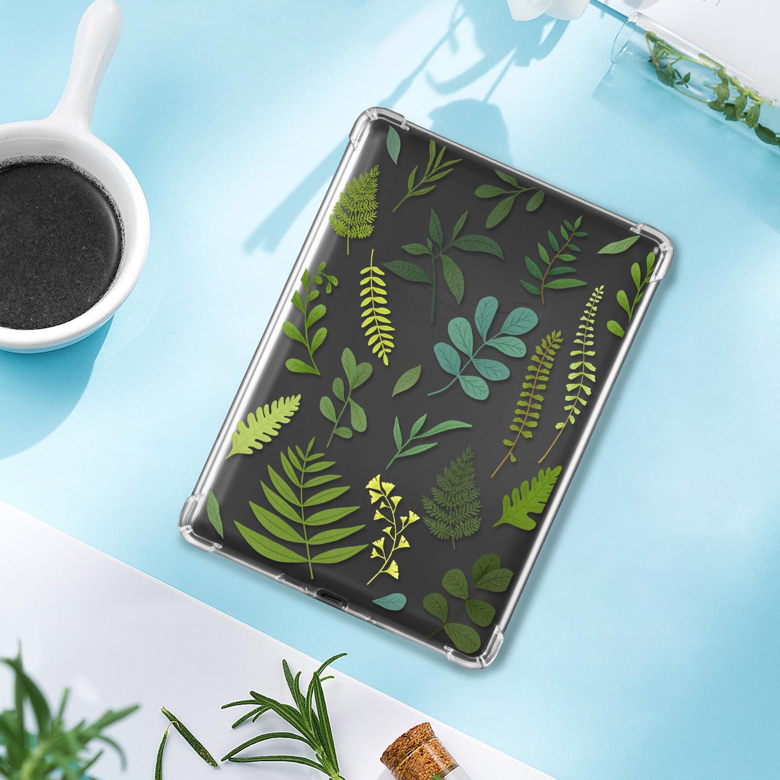 Eden Fresh Bloom 7 inch kindle paperwhite clear#Color_Green
