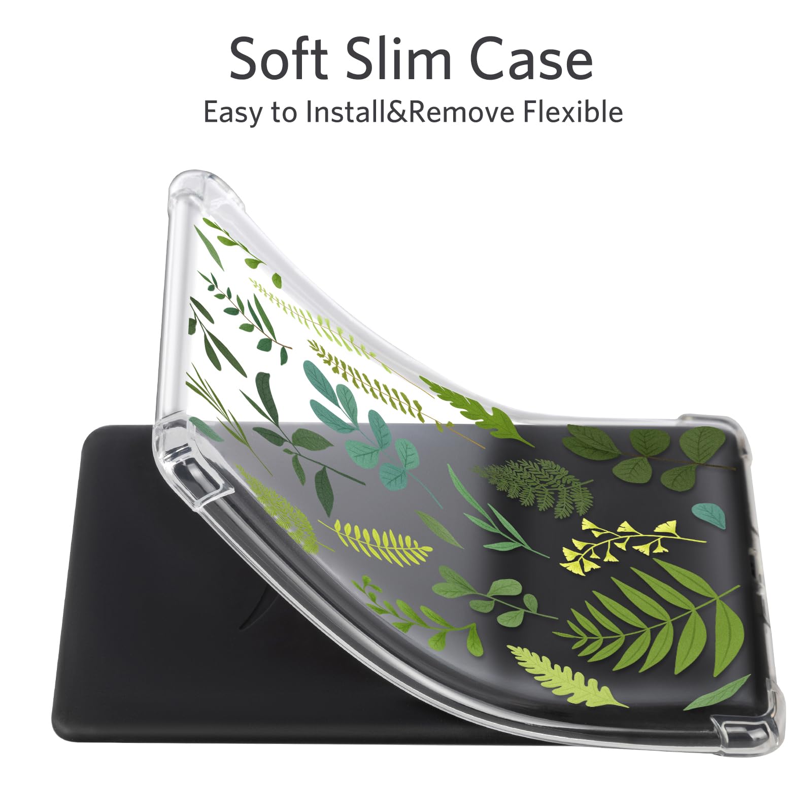 Eden Fresh Bloom 7 inch kindle paperwhite clear#Color_Green