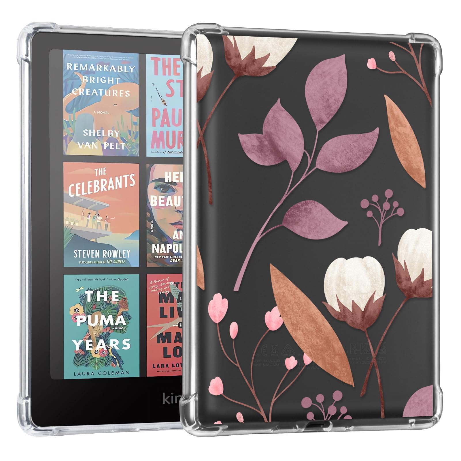 Eden Fresh Bloom 7 inch kindle paperwhite clear#Color_Purple