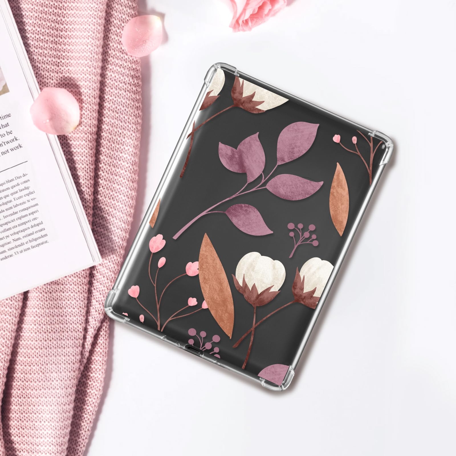 Eden Fresh Bloom 7 inch kindle paperwhite clear#Color_Purple