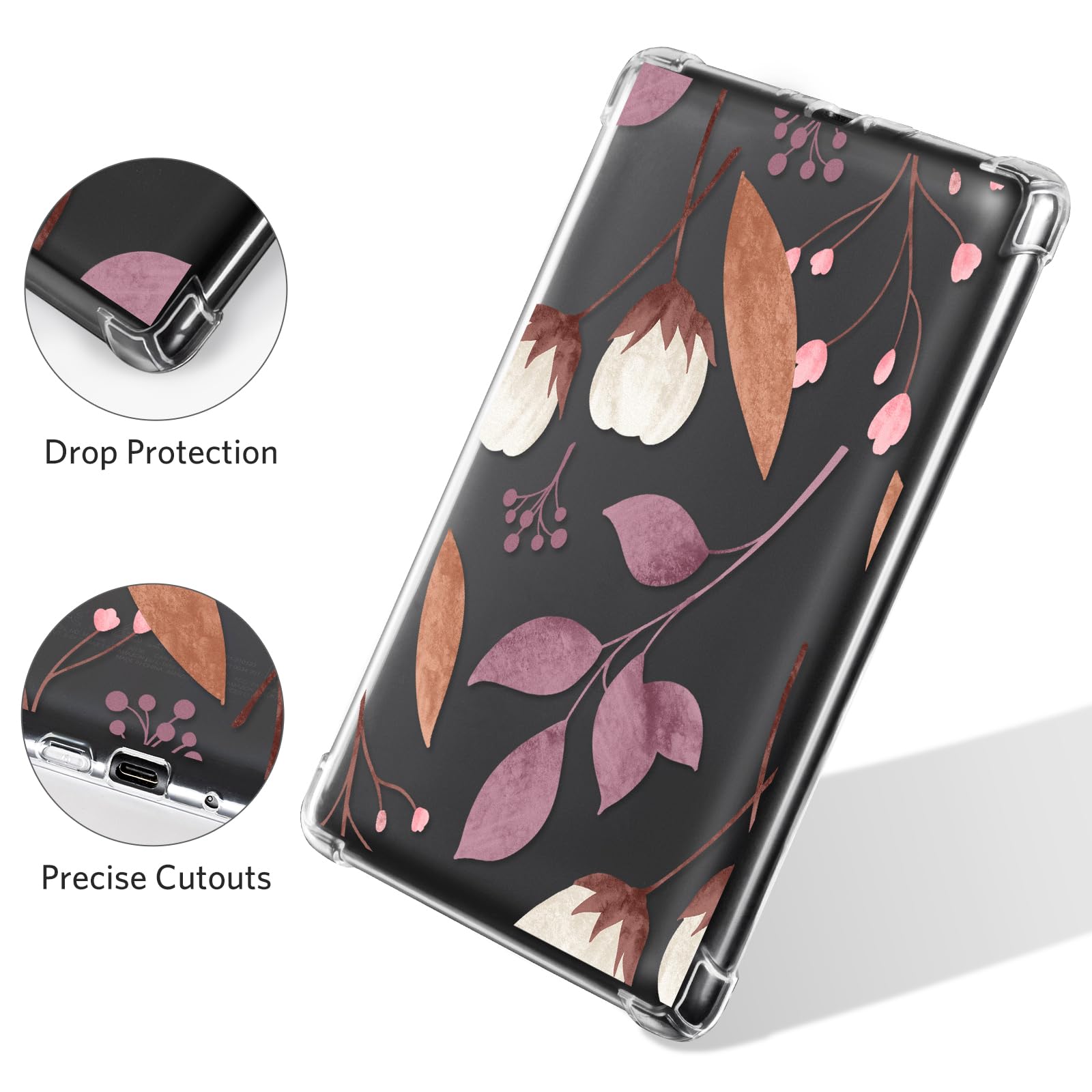 Eden Fresh Bloom 7 inch kindle paperwhite clear#Color_Purple