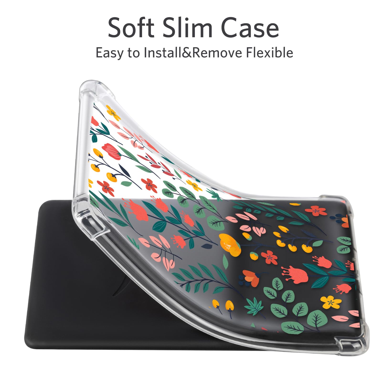 Eden Fresh Bloom 7 inch kindle paperwhite clear#Color_Red