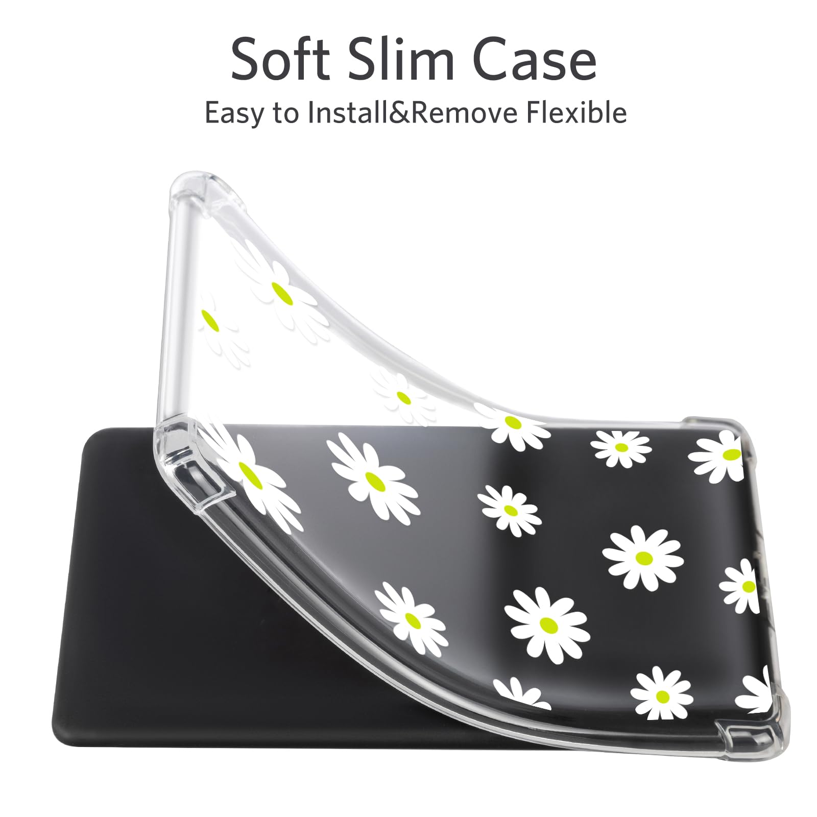 Eden Fresh Bloom 7 inch kindle paperwhite clear#Color_White