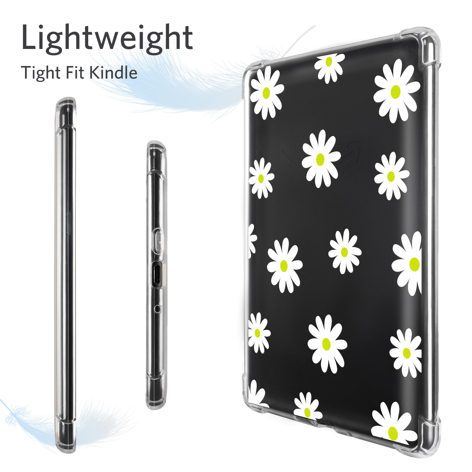 Eden Fresh Bloom 7 inch kindle paperwhite clear#Color_White