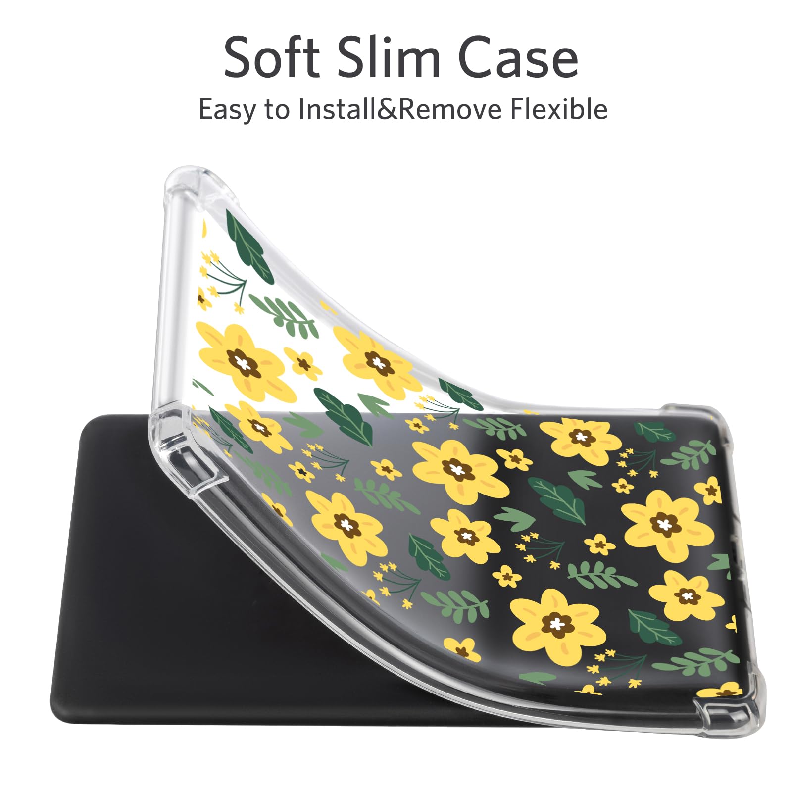 Eden Fresh Bloom 7 inch kindle paperwhite clear#Color_Yellow