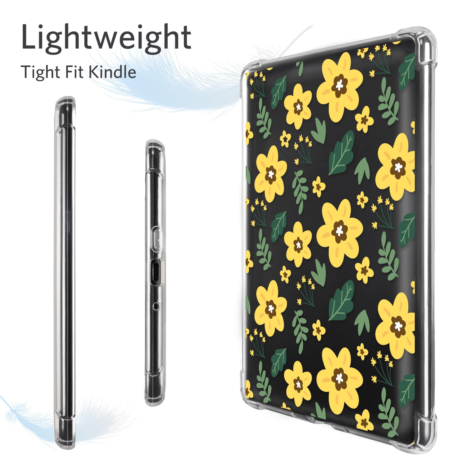 Eden Fresh Bloom 7 inch kindle paperwhite clear#Color_Yellow