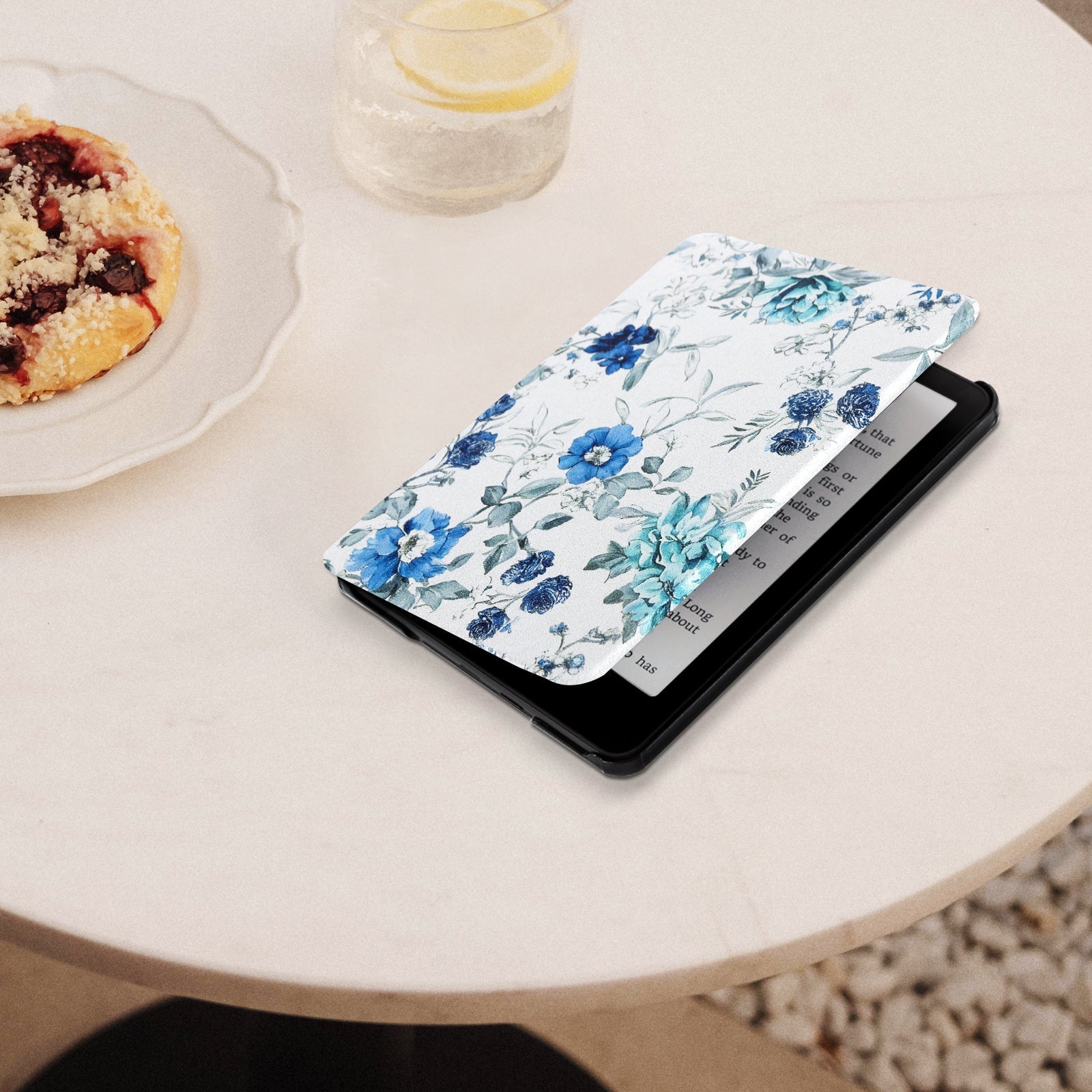 Kindle Paperwhite 12th Gen (2024 7 inch) Voltage Stand#Color_Blue Floral