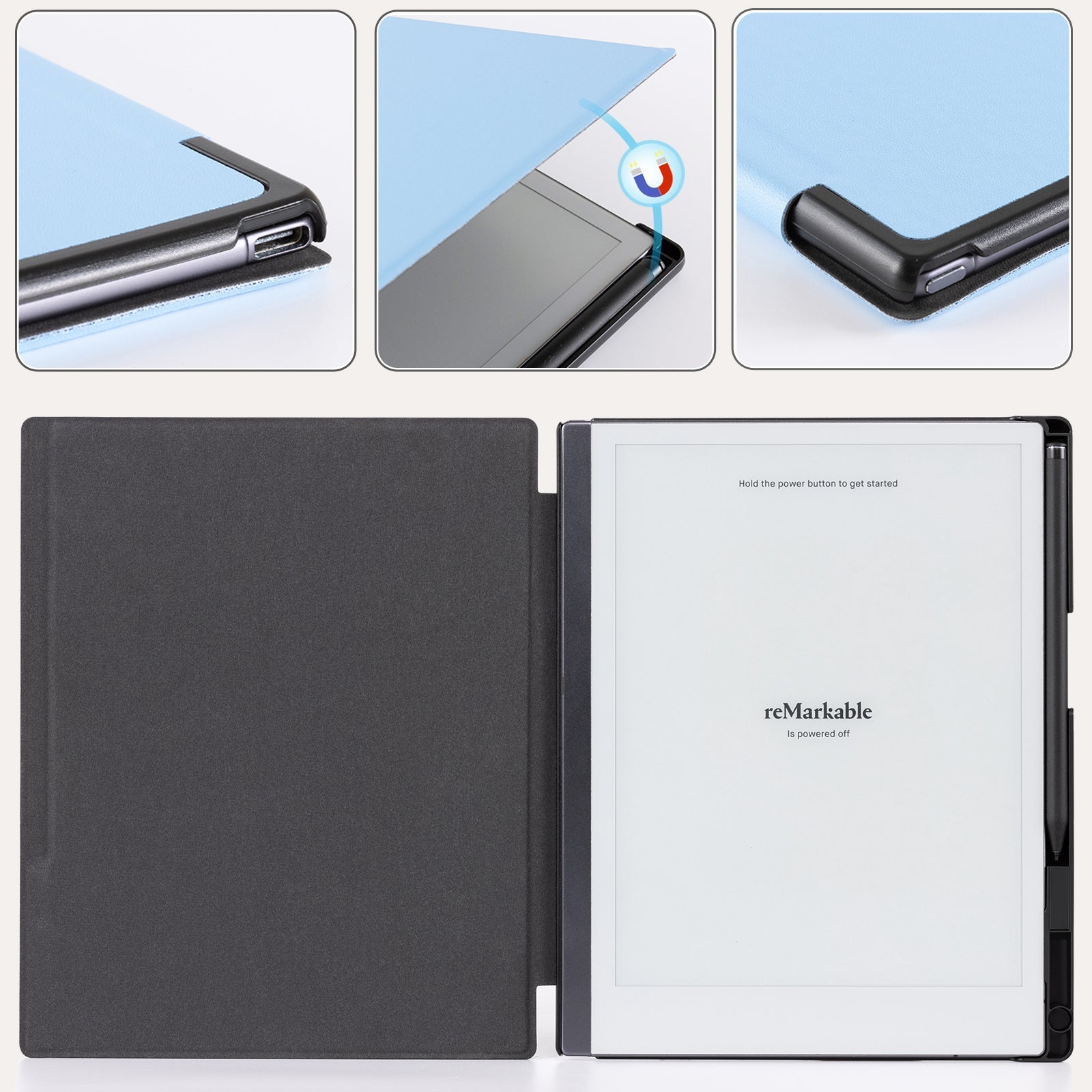 Essentials Cool Blues & Purples reMarkable 2 Basic#Color_Blue