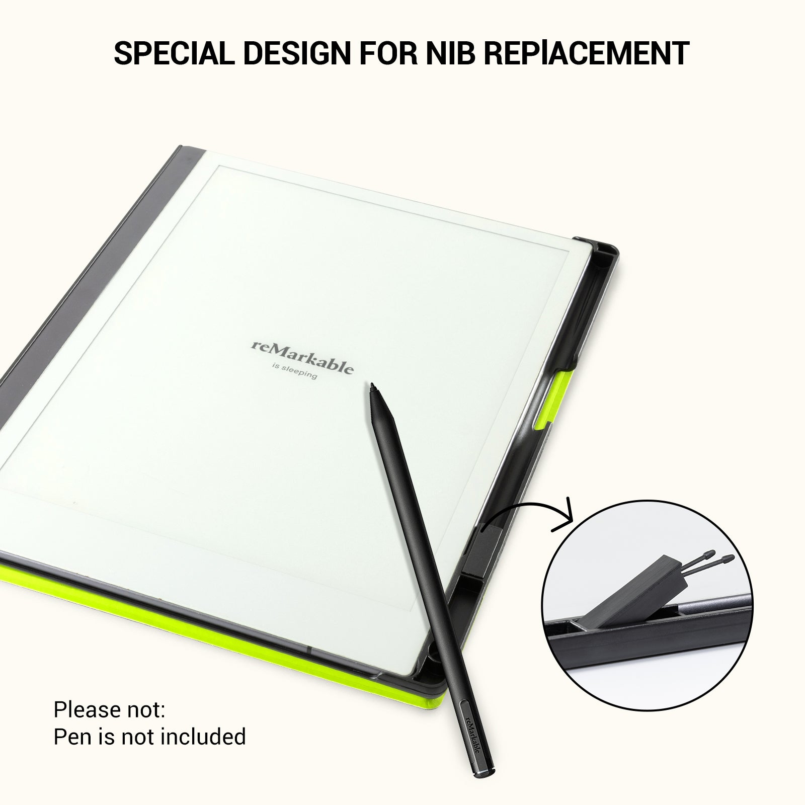 reMarkable 2 Basic#Color_Fluorescent Green