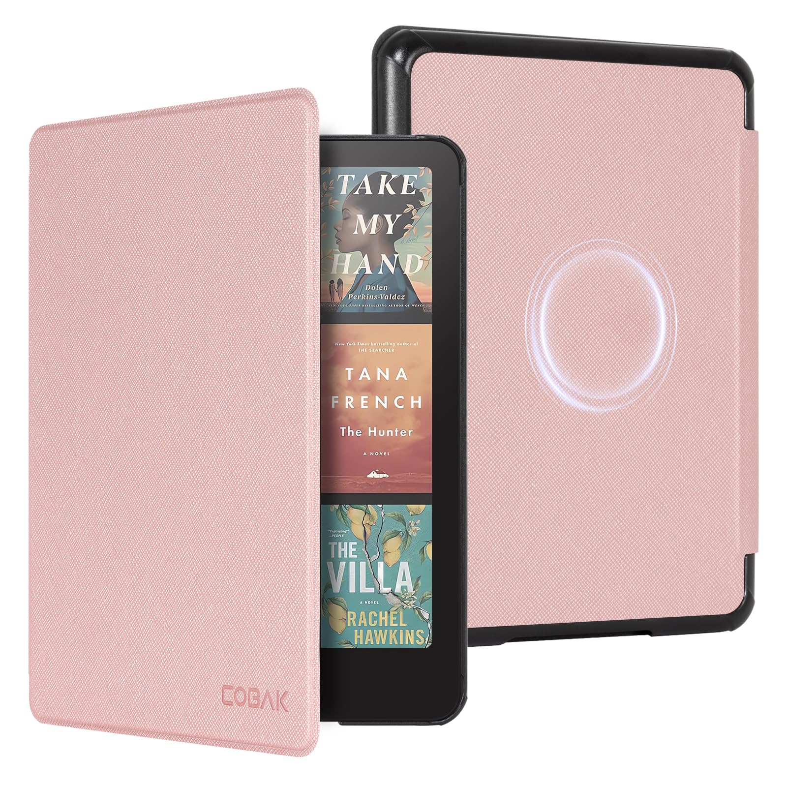 Essentials Cross Pattern Mag Ring Kindle Paper White 6th-Magnetic#Color_Cross Rose Gold