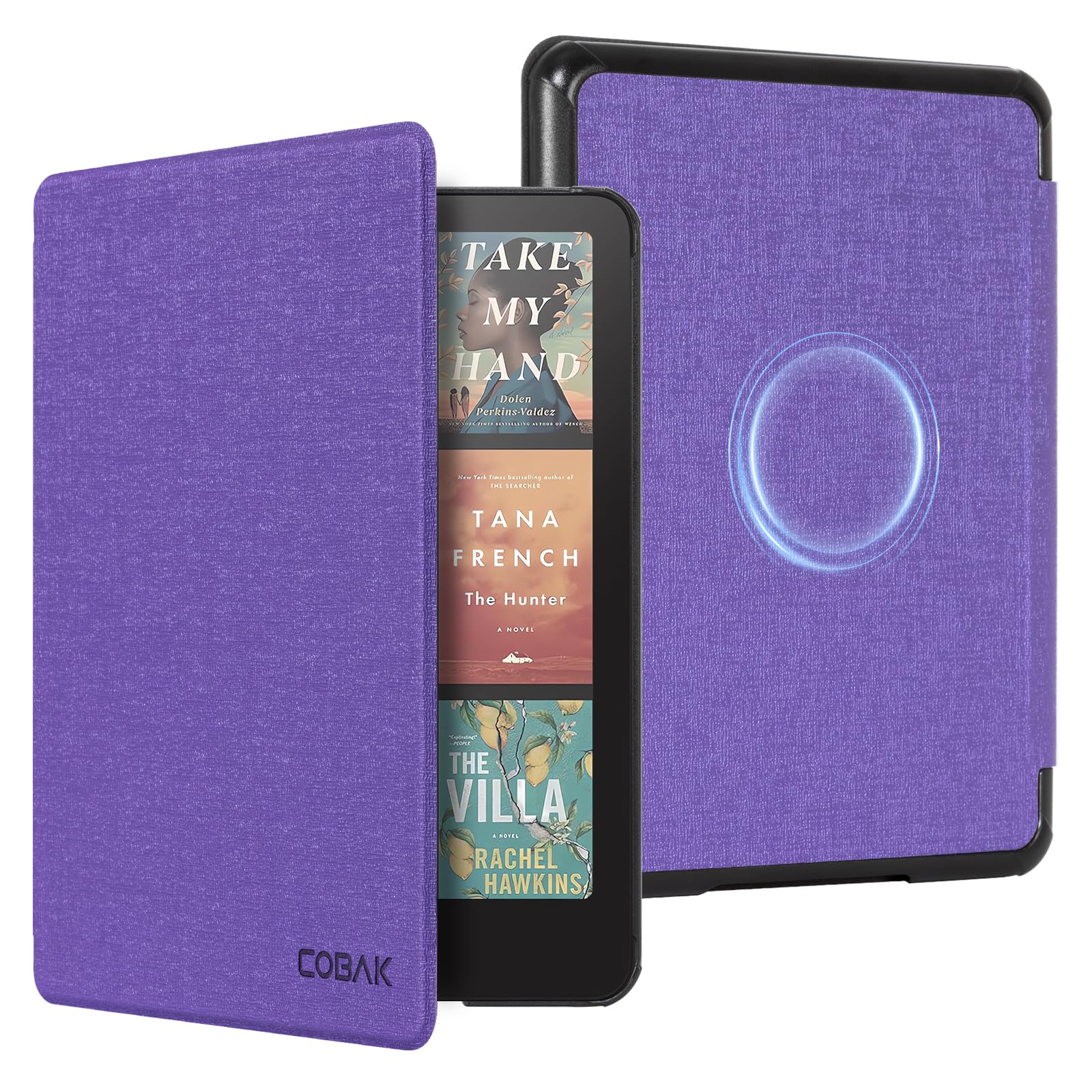 Essentials Fabric Mag Ring Purple Kindle Paper White 6th-Magnetic#Color_Fabric Purple
