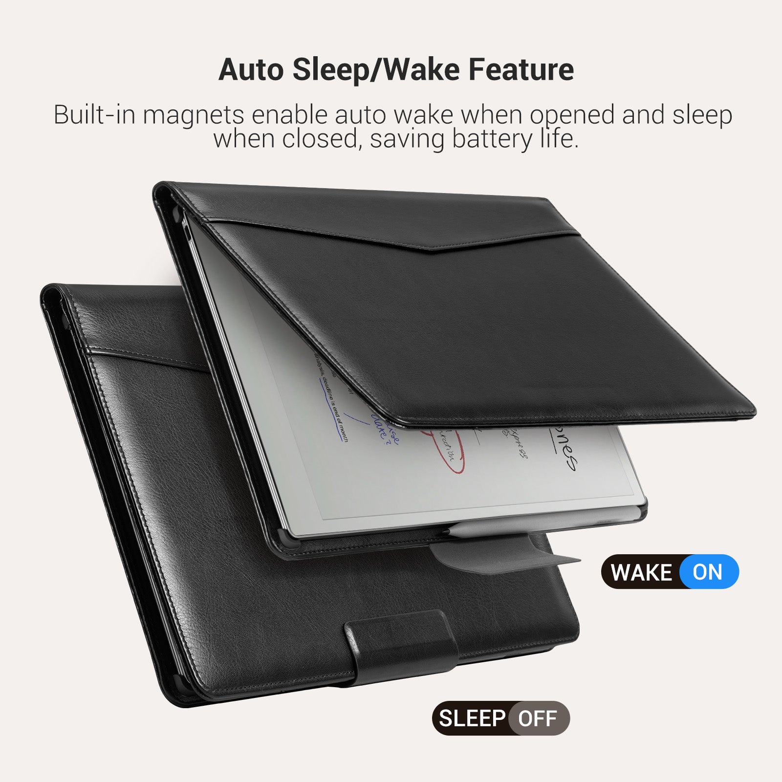 Essentials Leather reMarkable Pro-Edge#Color_Black