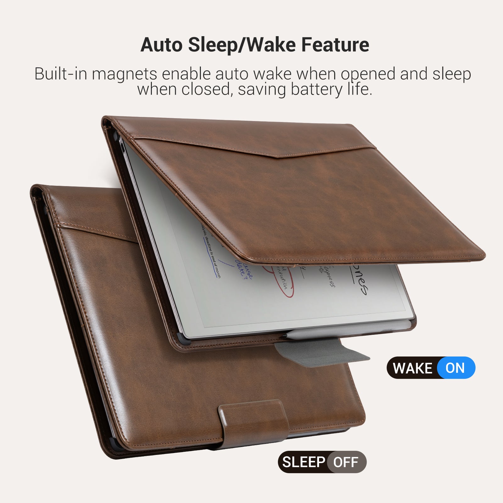 Essentials Leather reMarkable Pro-Edge#Color_Cowhide Brown
